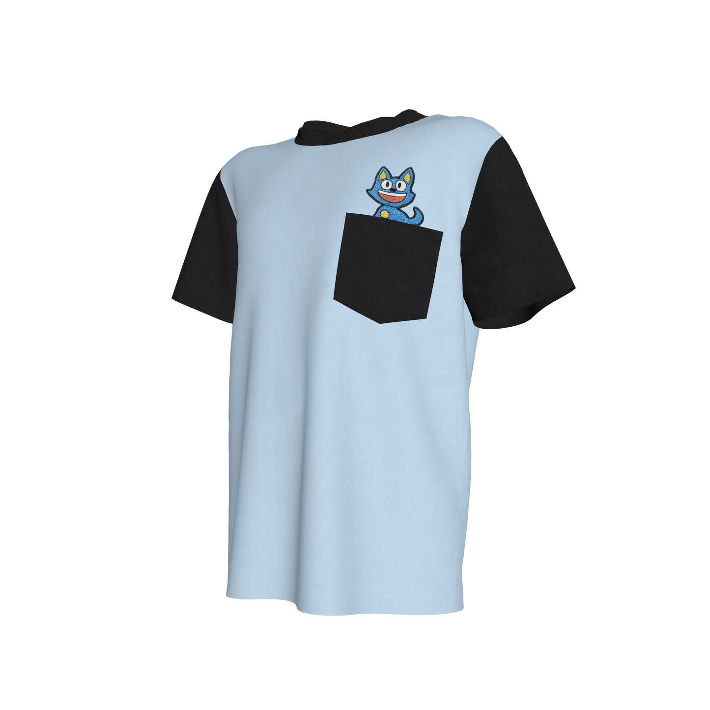 Happy Puppy Pocket Pal Tee in Ice