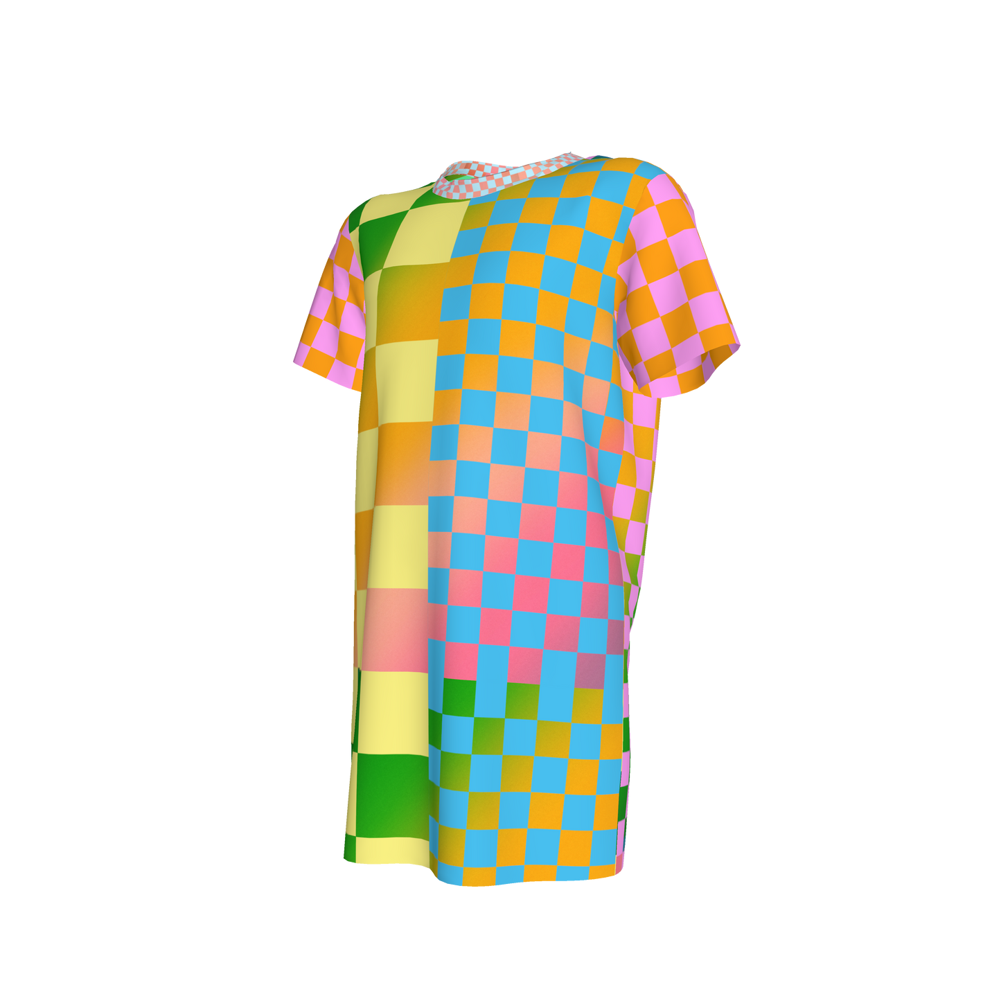 BruceGlen Psycheck Kid's T-Shirt Dress