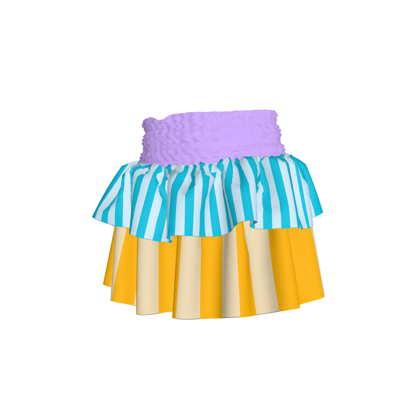 Krazy Stripe Skirt