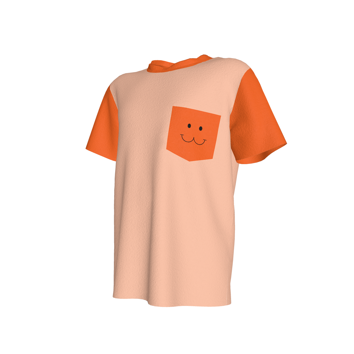 Cat Smile Pocket T-Shirt