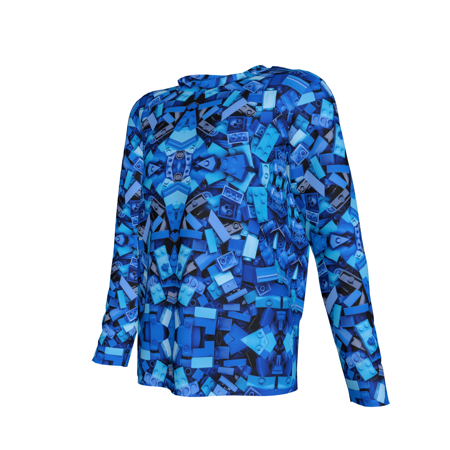Create & Play Long Sleeve Tee in Blue