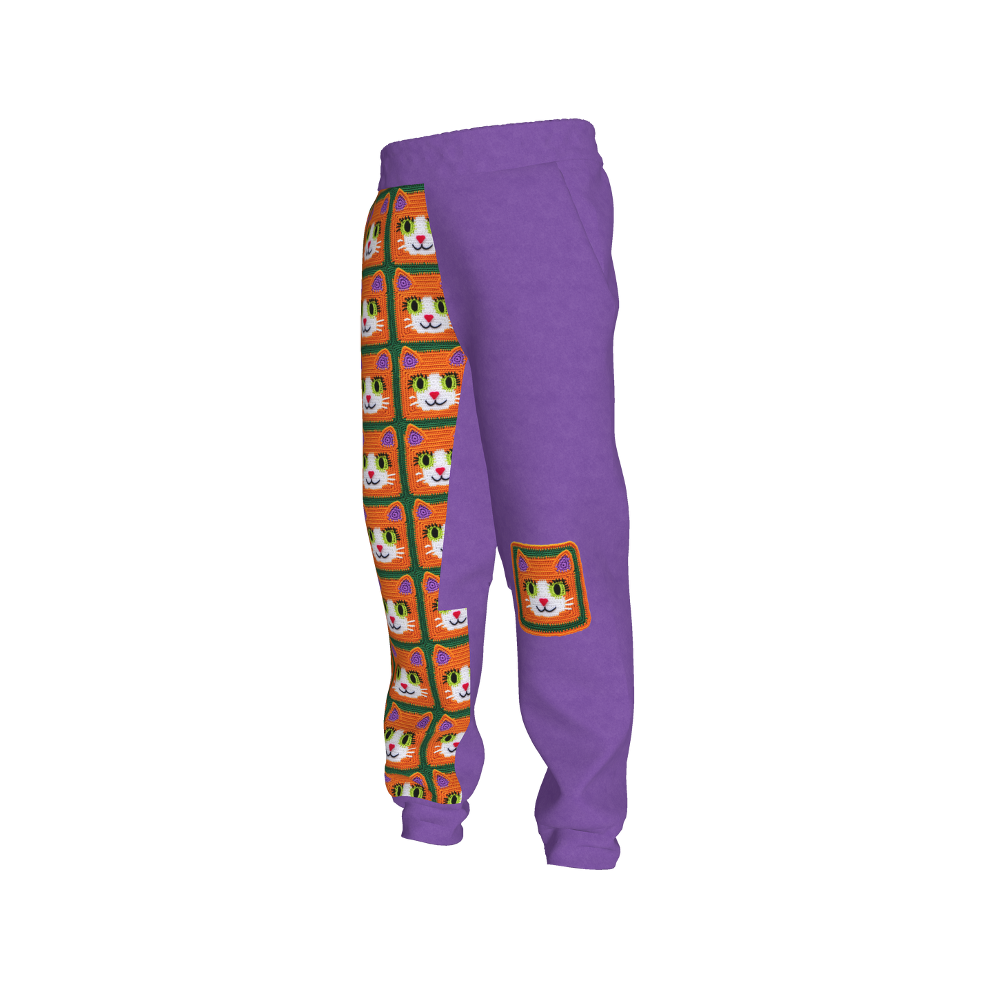 Purr-suasive Purple Pants