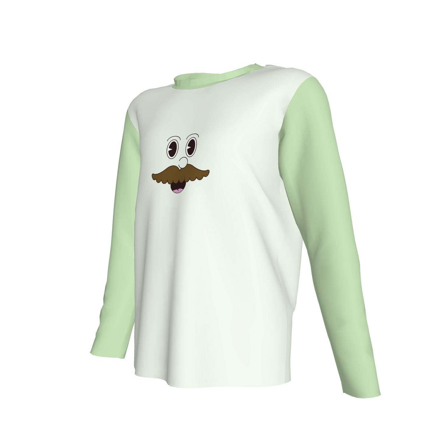 Mustache Long Sleeve T-Shirt