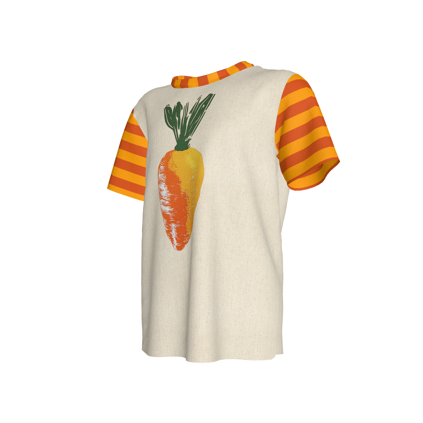 Carrot Patch Stripe Tee