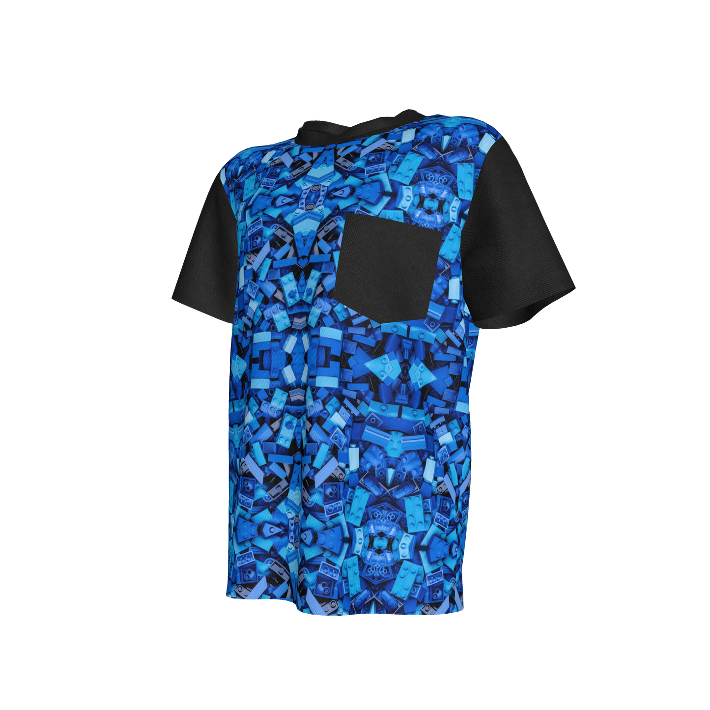 Imagination Builder Pocket Tee in Blue