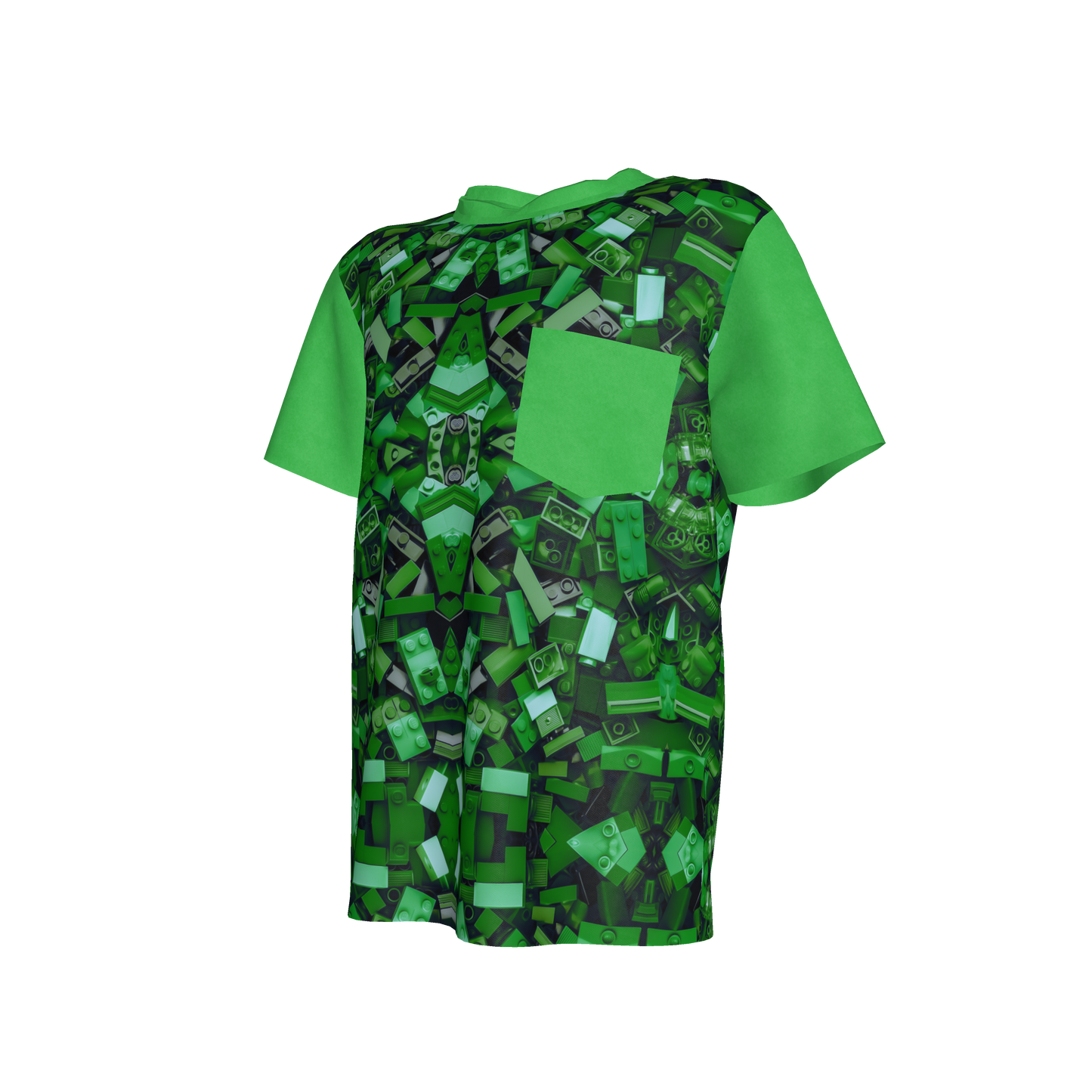 Imagination Builder Pocket Tee in Green