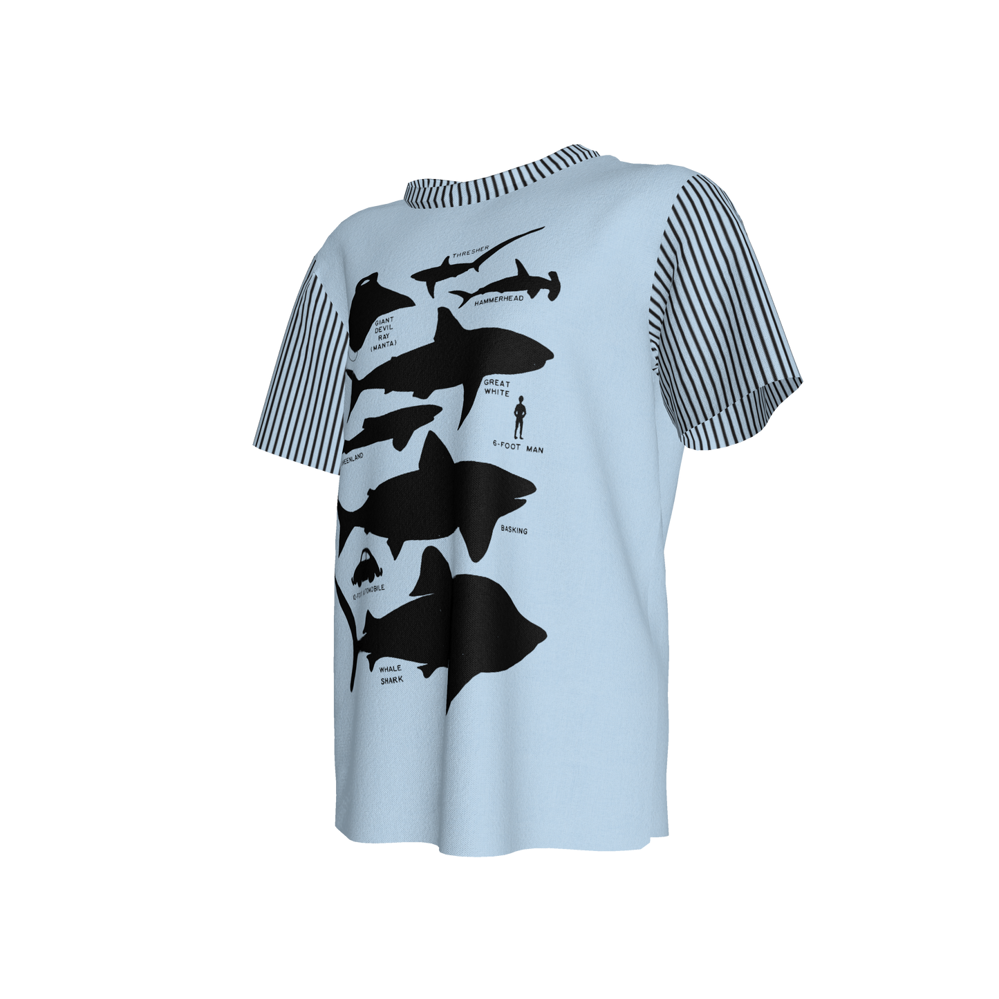 Fin-tastic Size Chart Tee