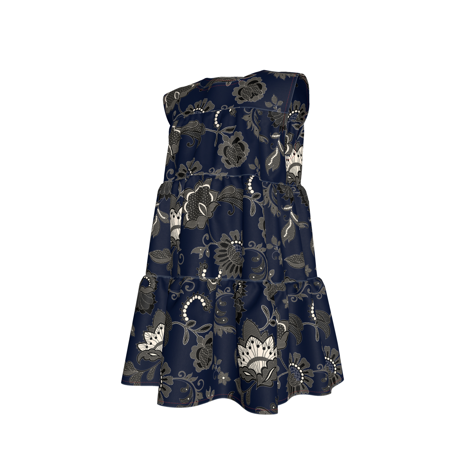 Kid's Ruffle Dress in Legacy Lace