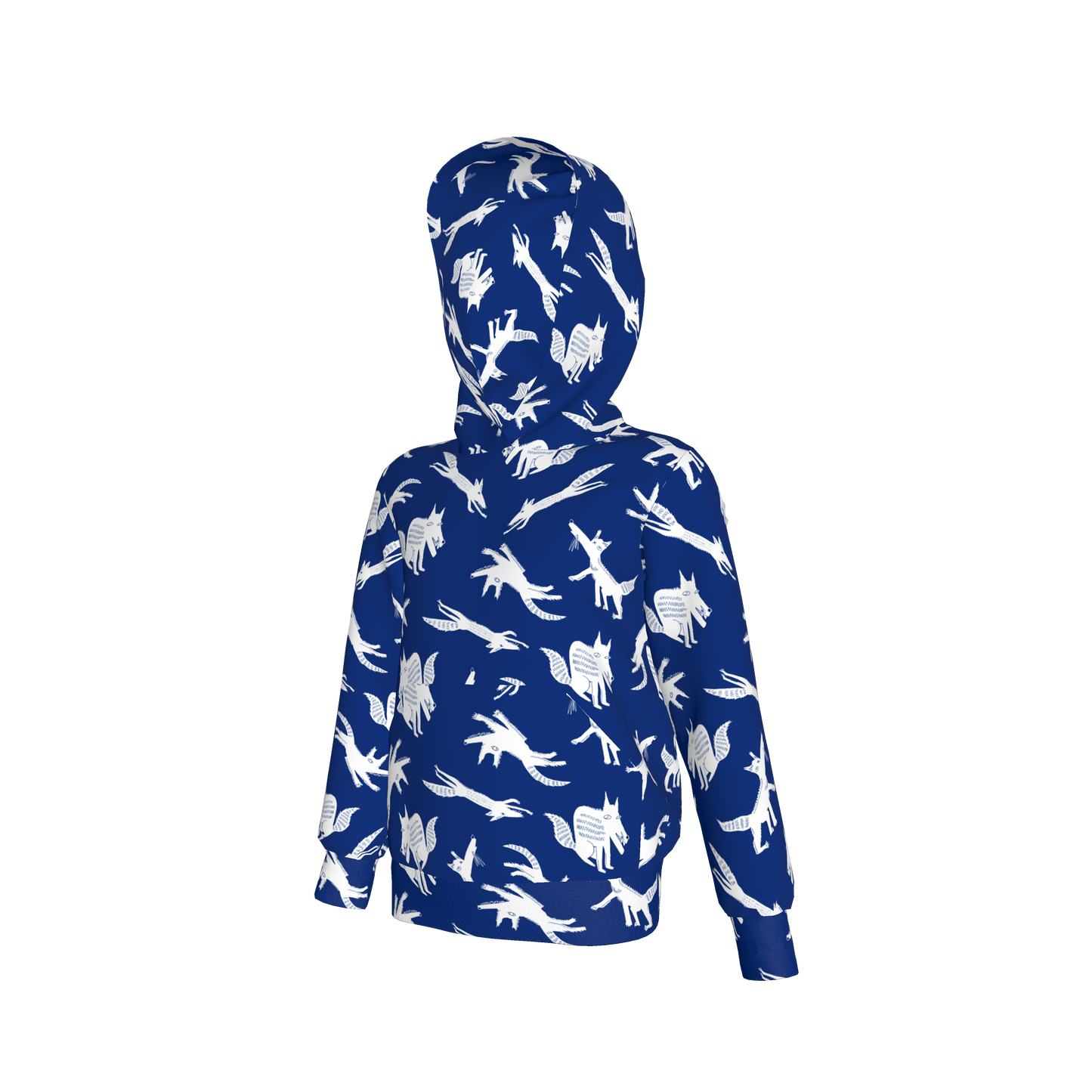 Blue Foxes Hoodie