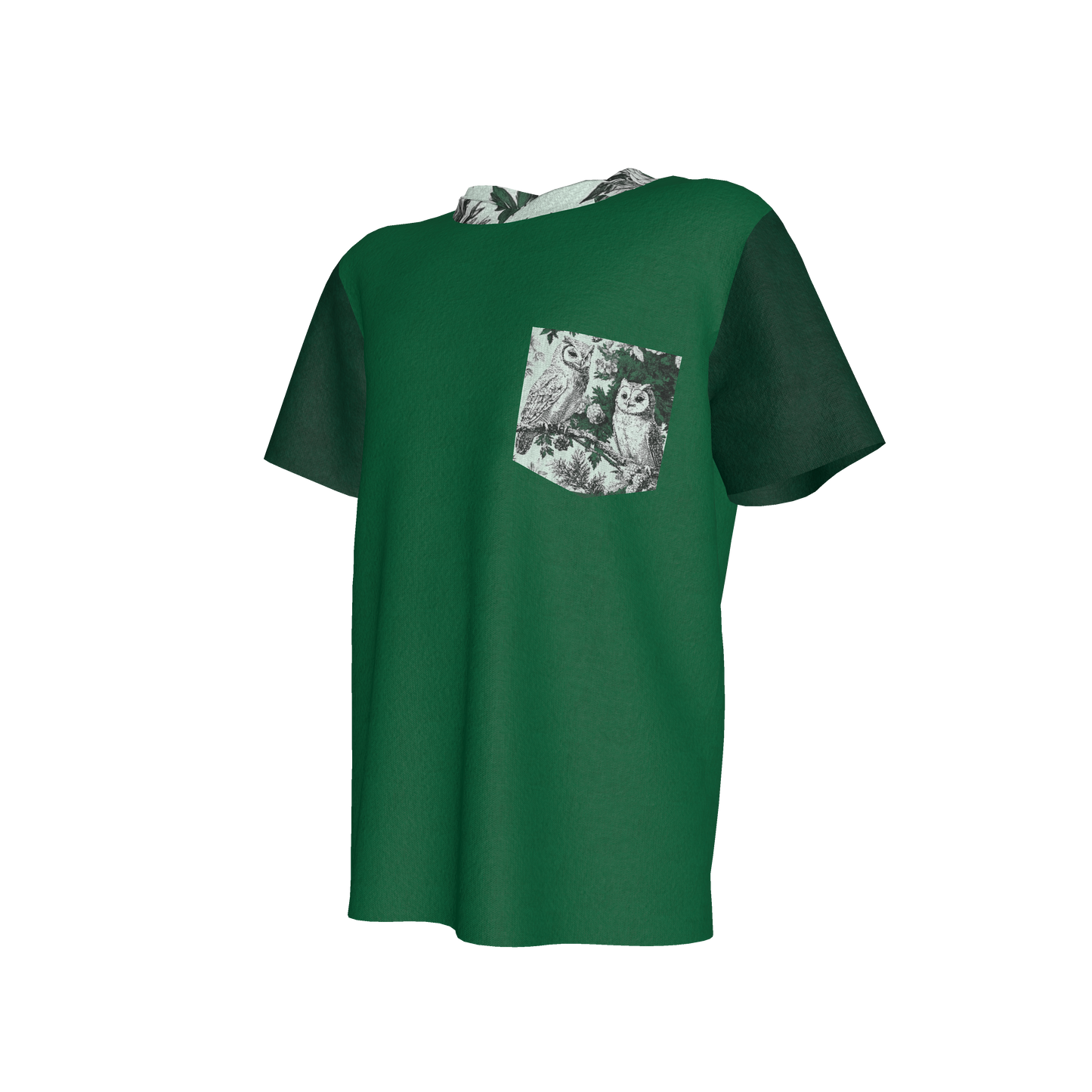 Owls Woodland Pocket Tee