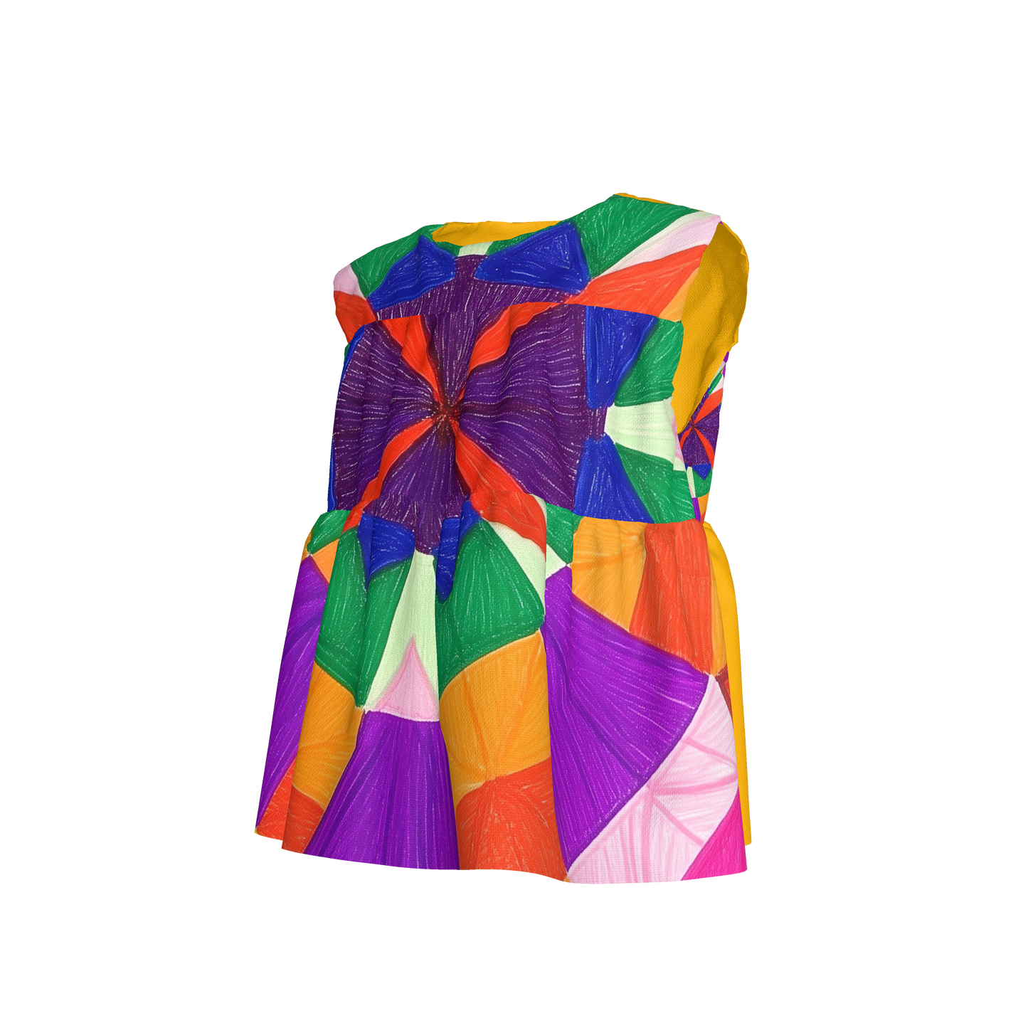 Scope Ruffle Top