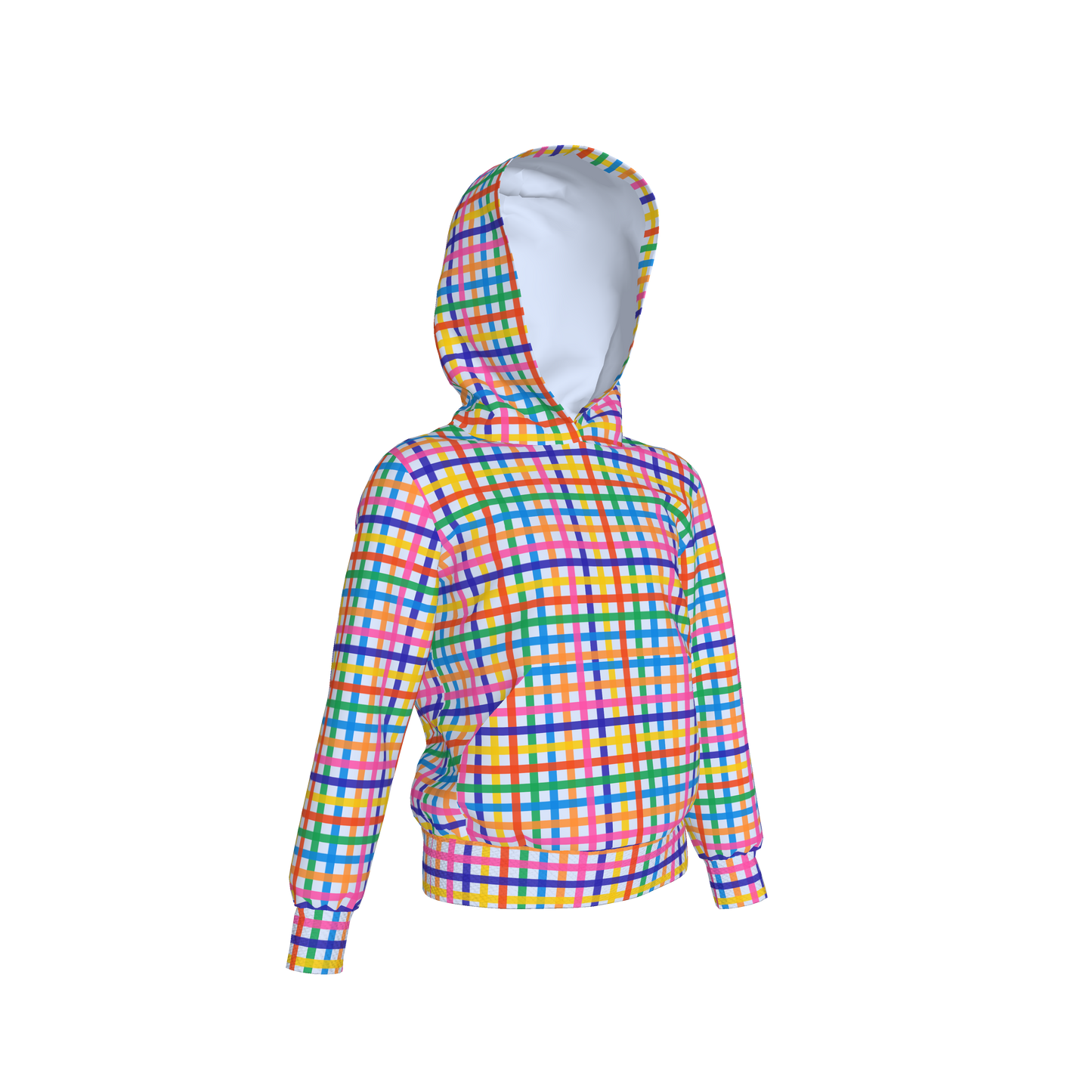 Happy Plaids Hoodie