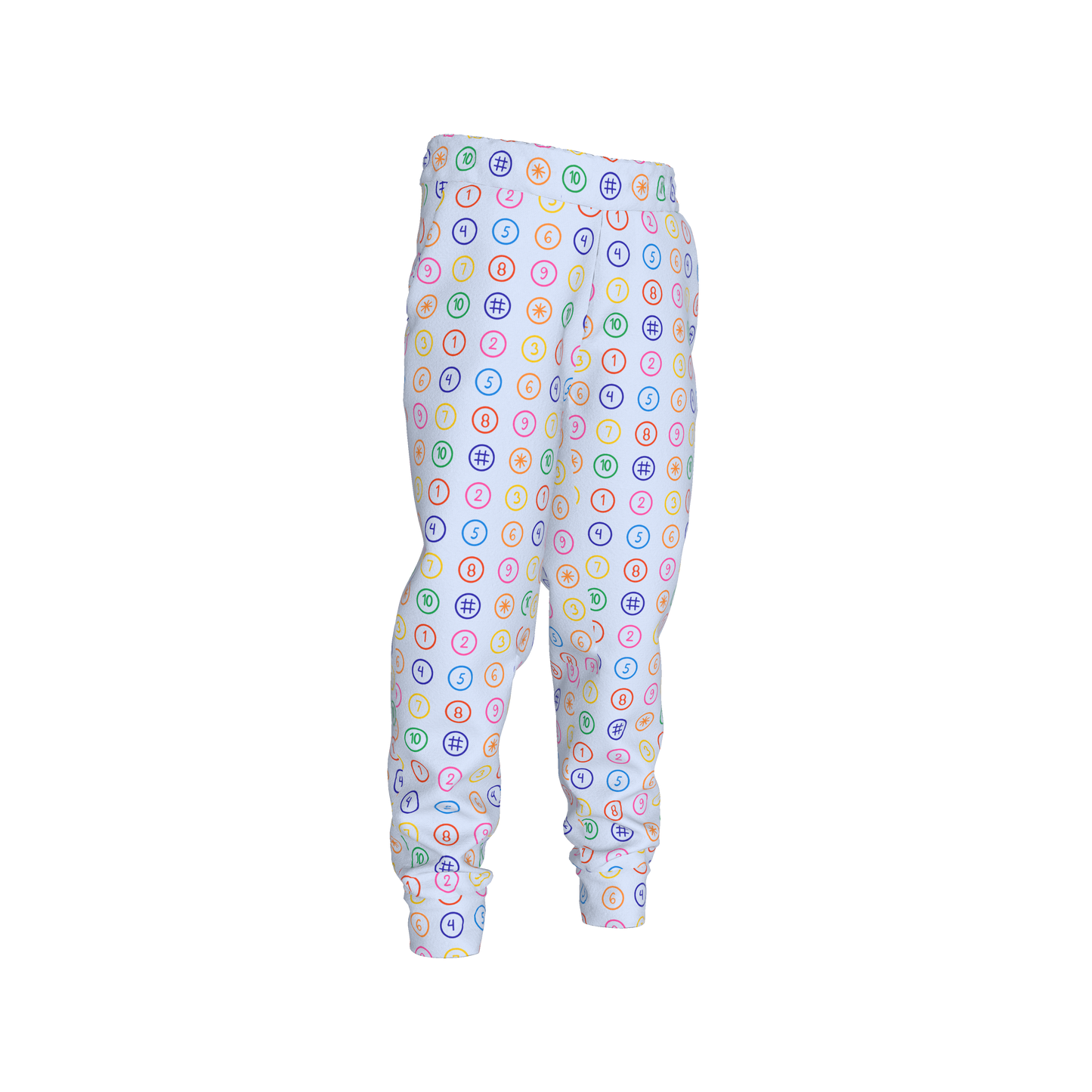 Numbers Jogger Pants