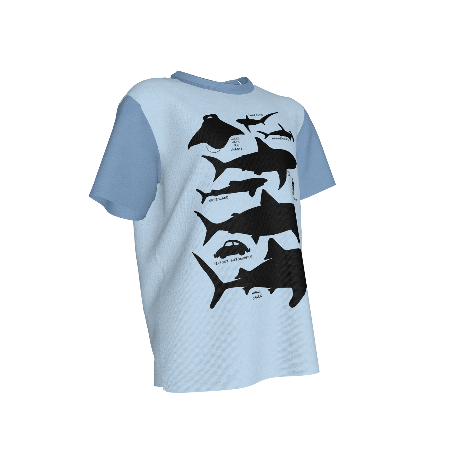 Shark Scale Explorer Tee