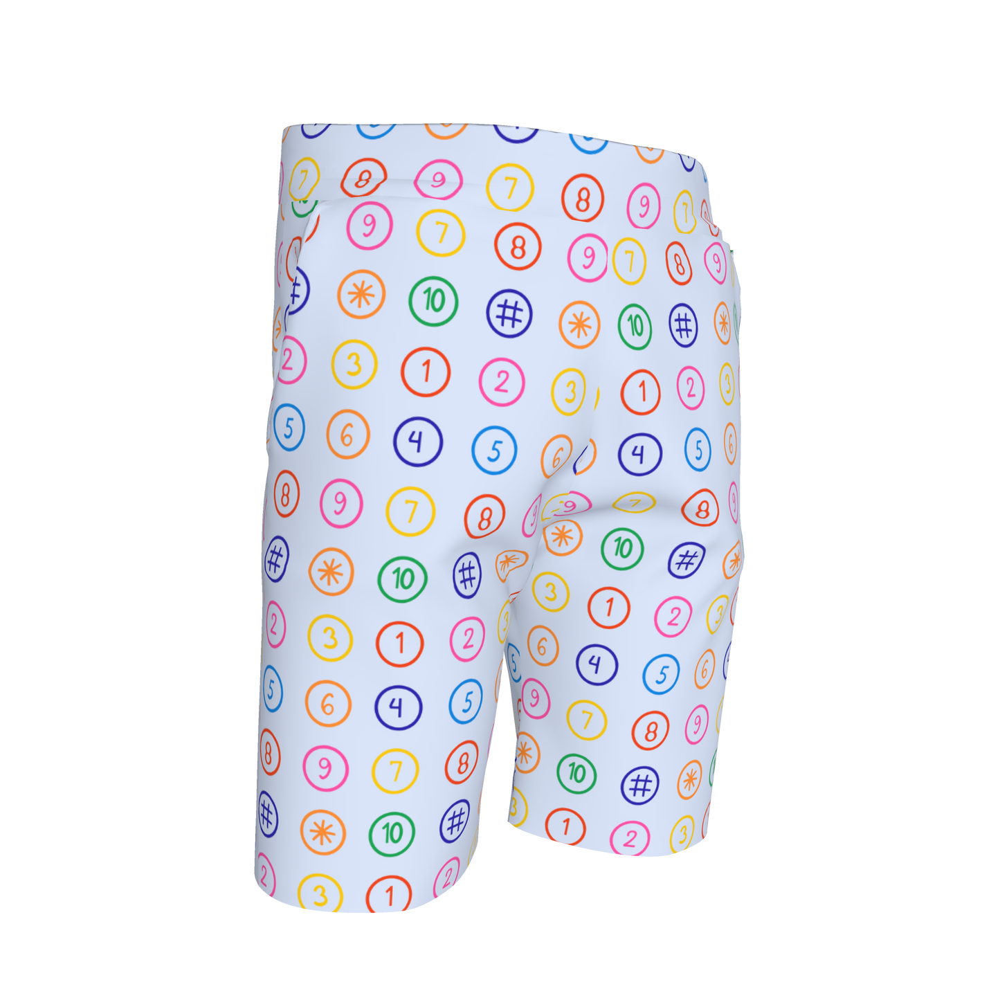 Numbers Shorts