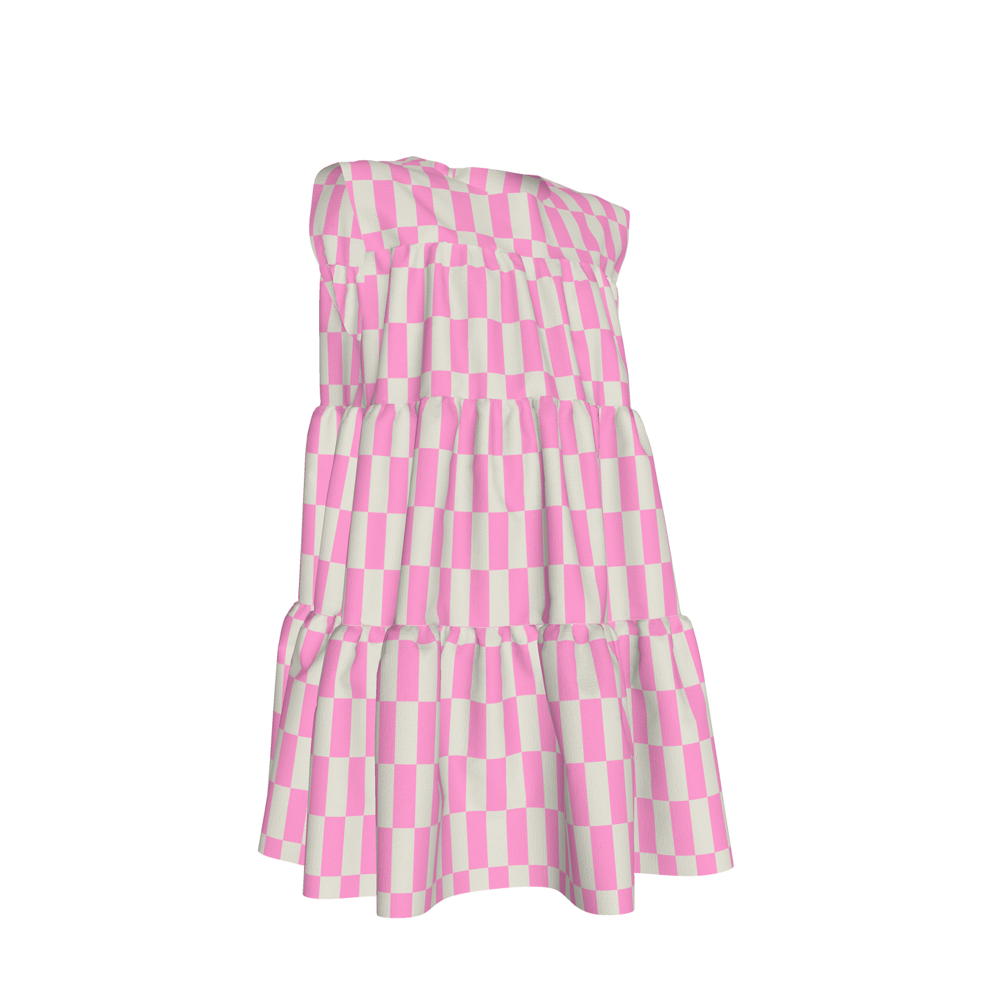 Olivia Dress in Pink Hop