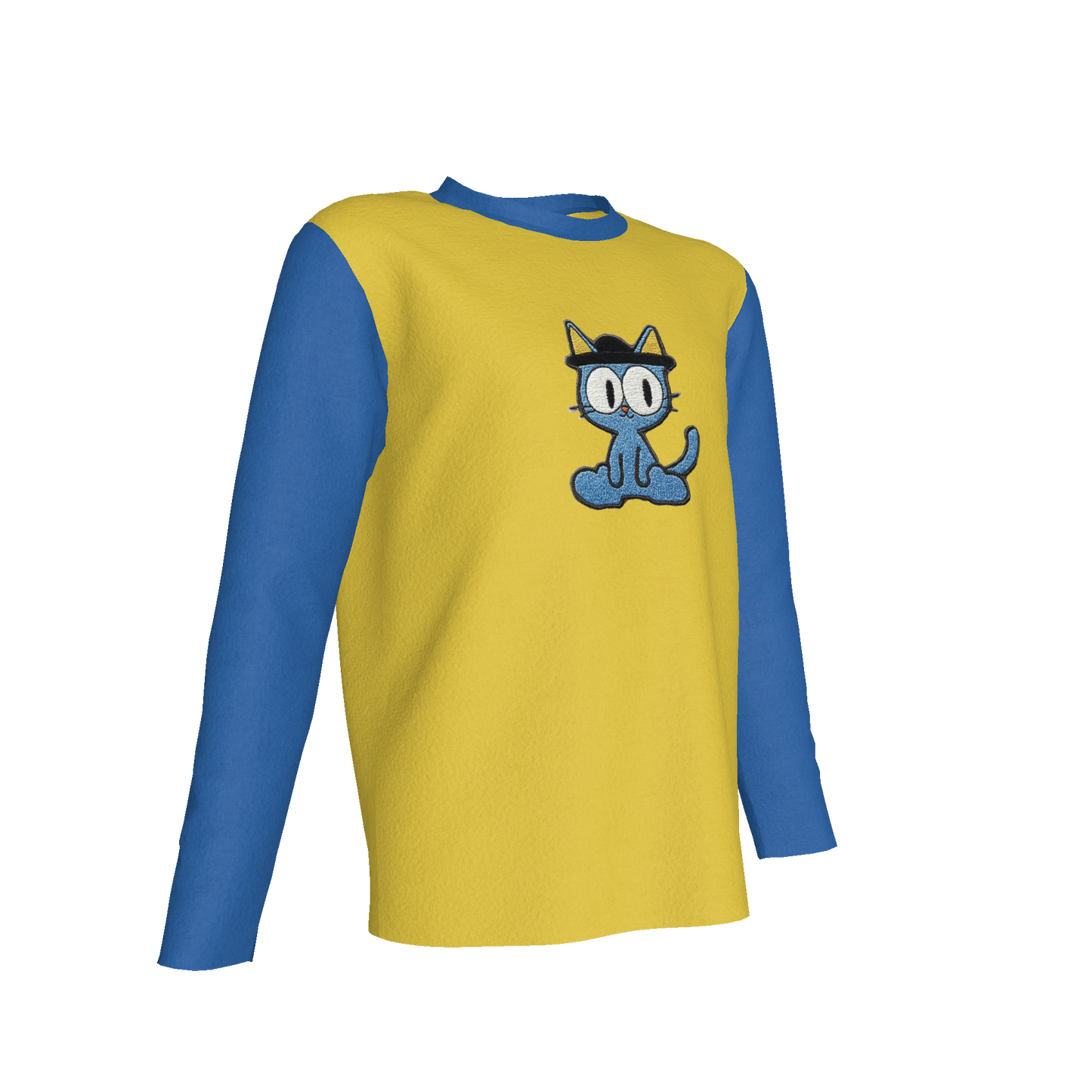 Blue Cat Patch Tee