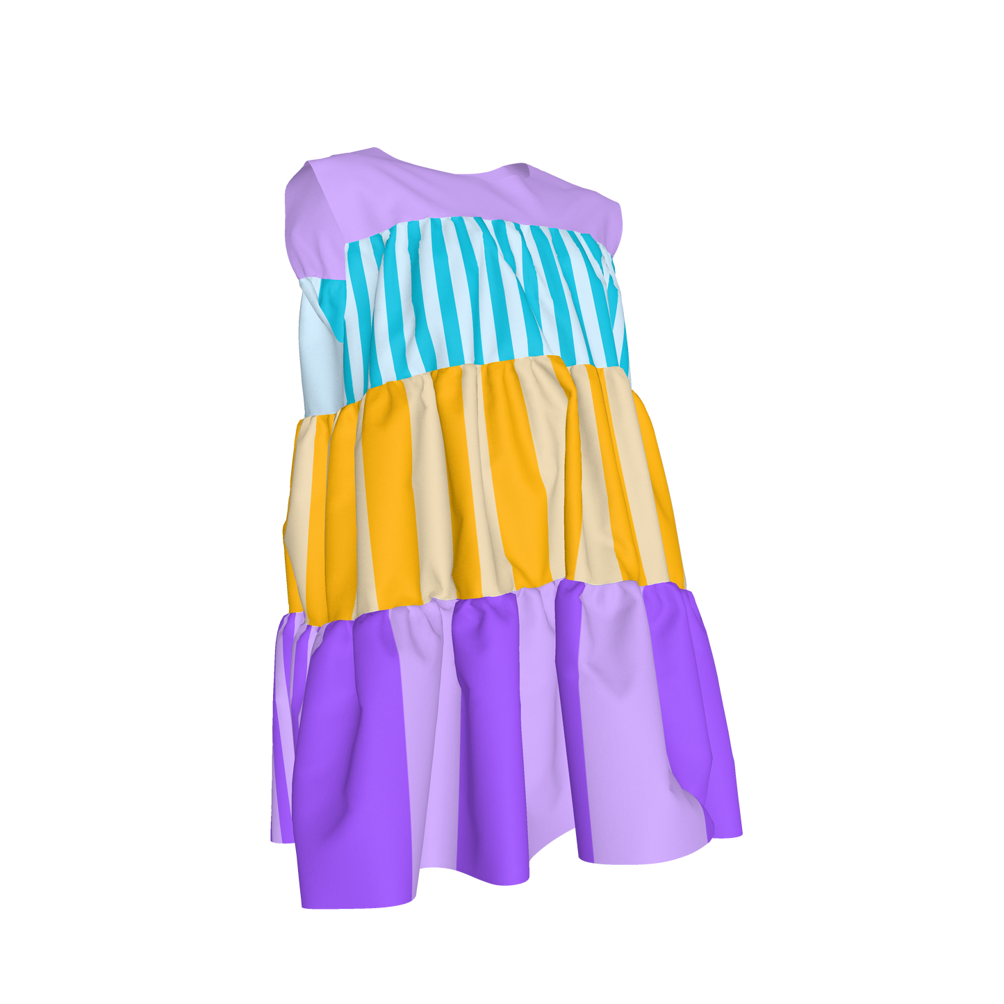 Krazy Stripe Dress