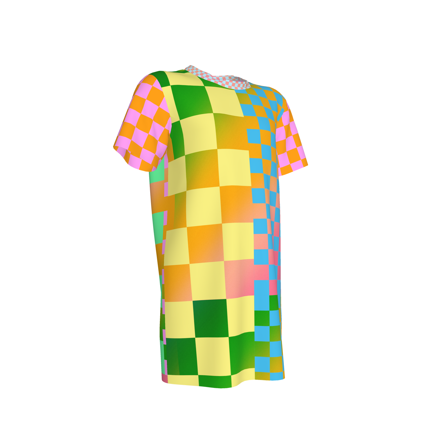 BruceGlen Psycheck Kid's T-Shirt Dress