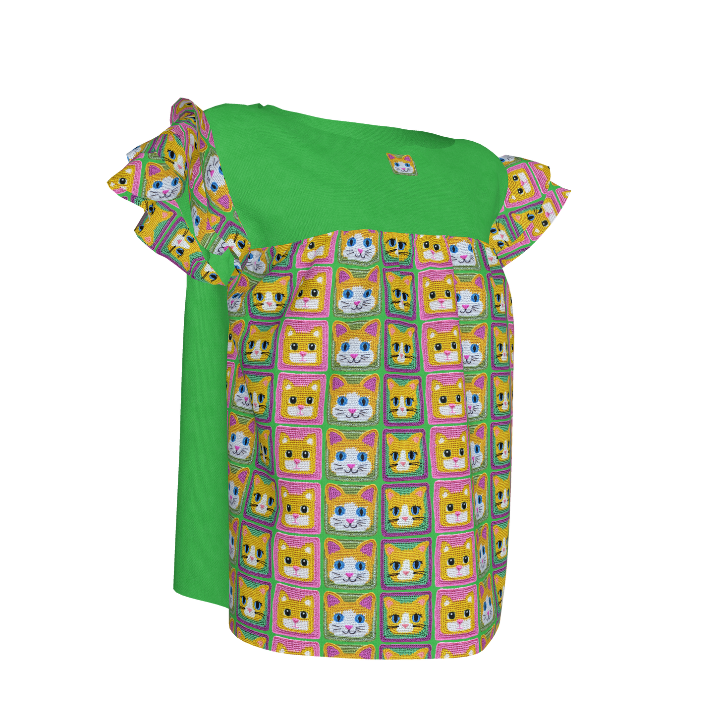Kitty Crochet Top