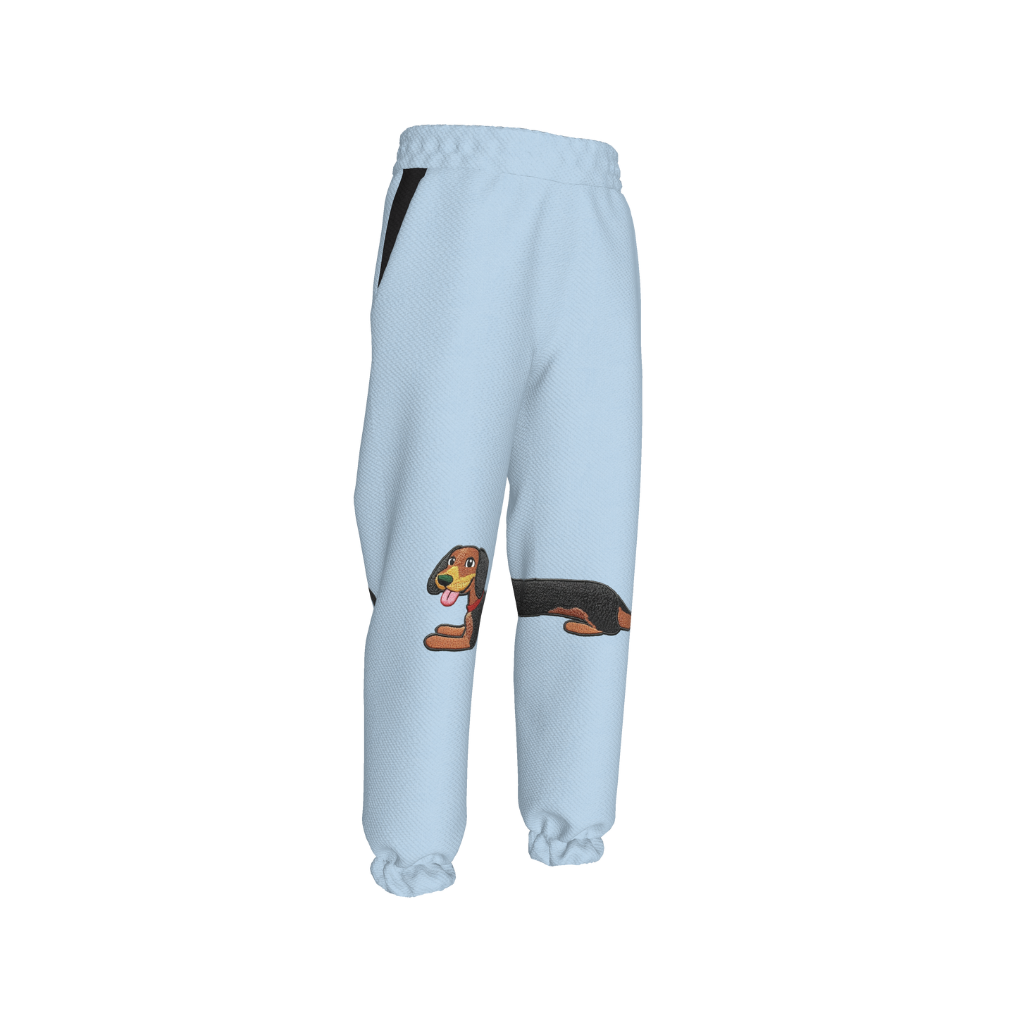Dachshund Dash Pants in Sky Blue