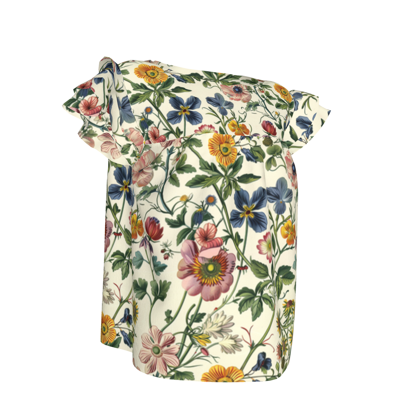 Gardenia Ruffle Sleeve Top