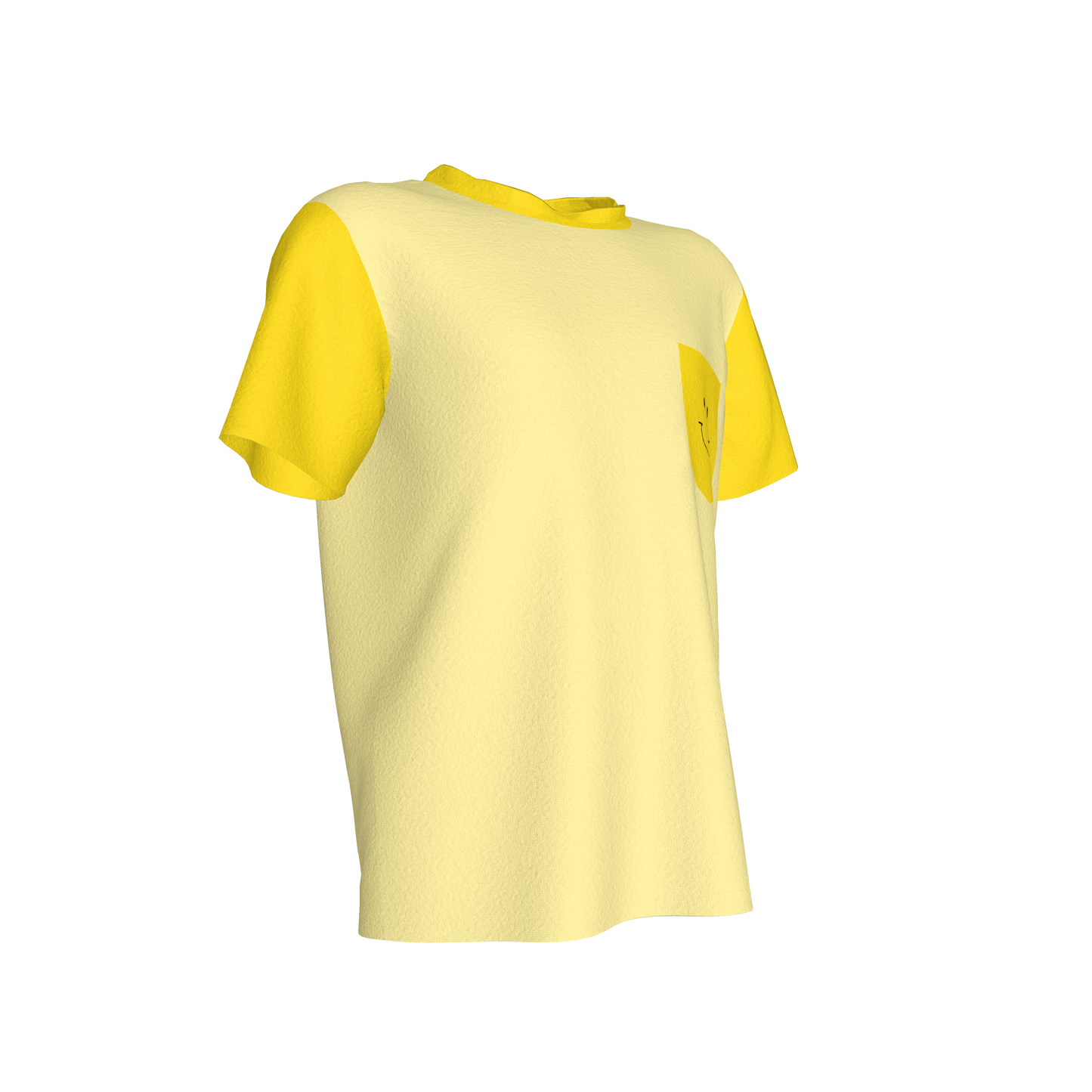 Happy Face Pocket T-Shirt