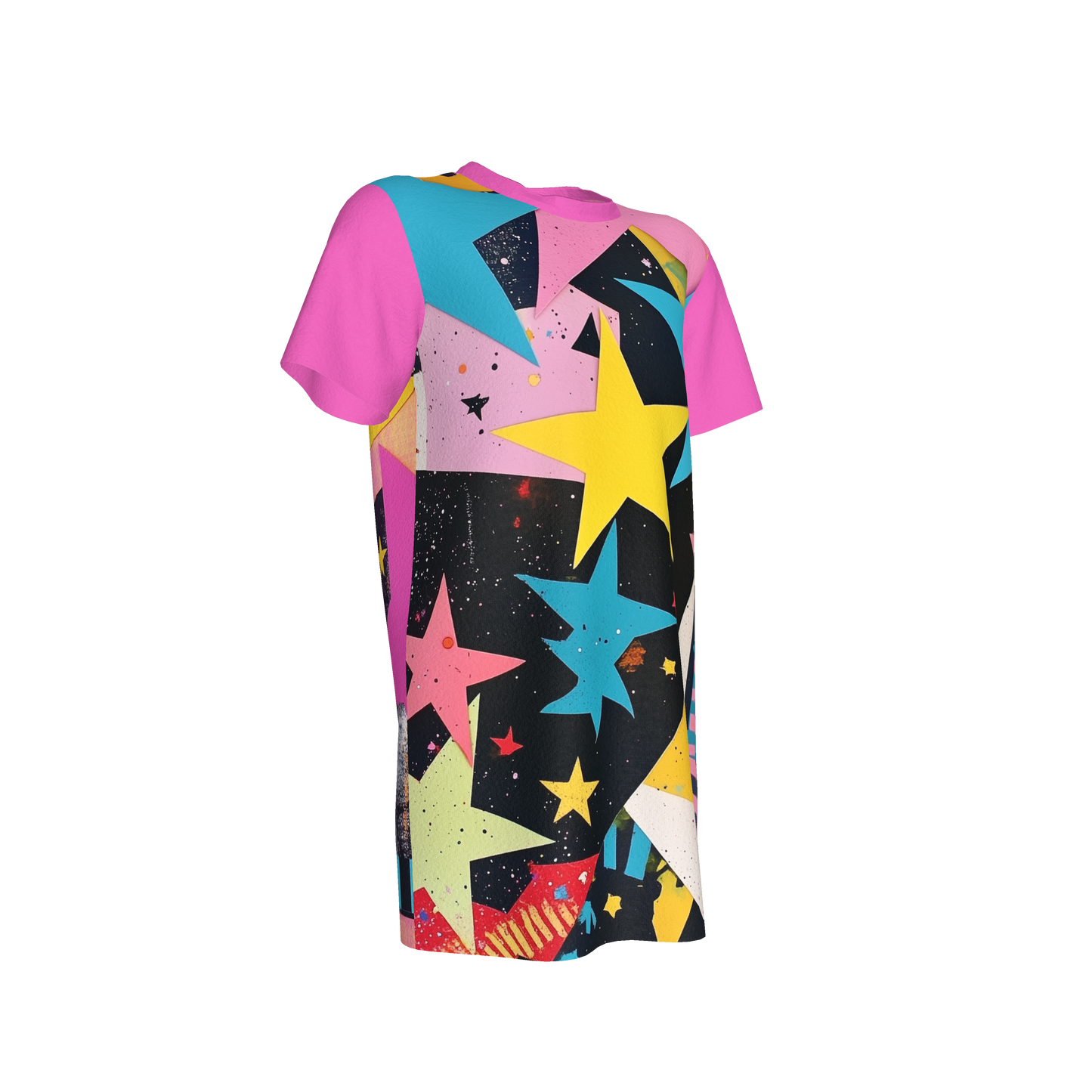Arty Star Tee Dress
