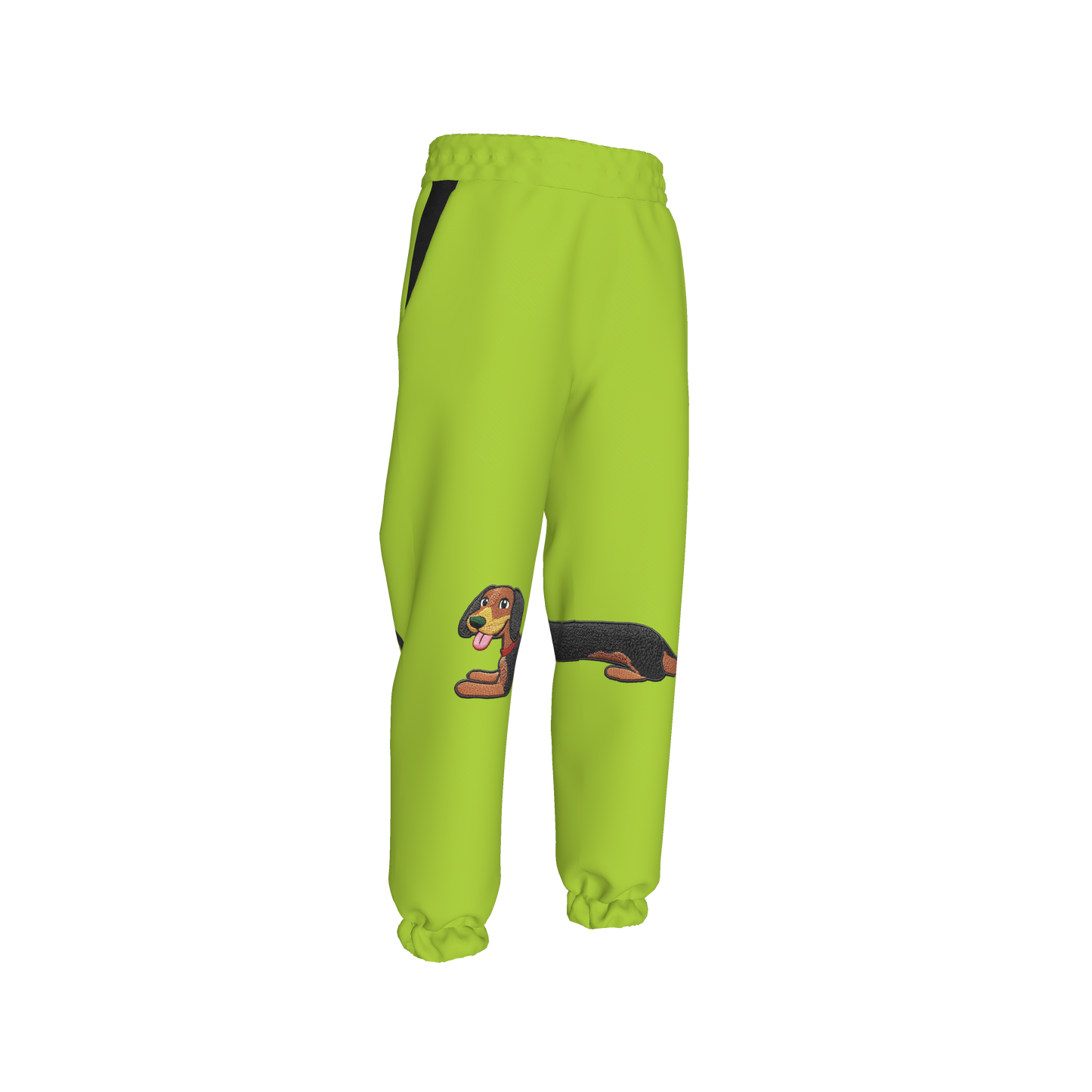 Dachshund Dash Pants in Avocado
