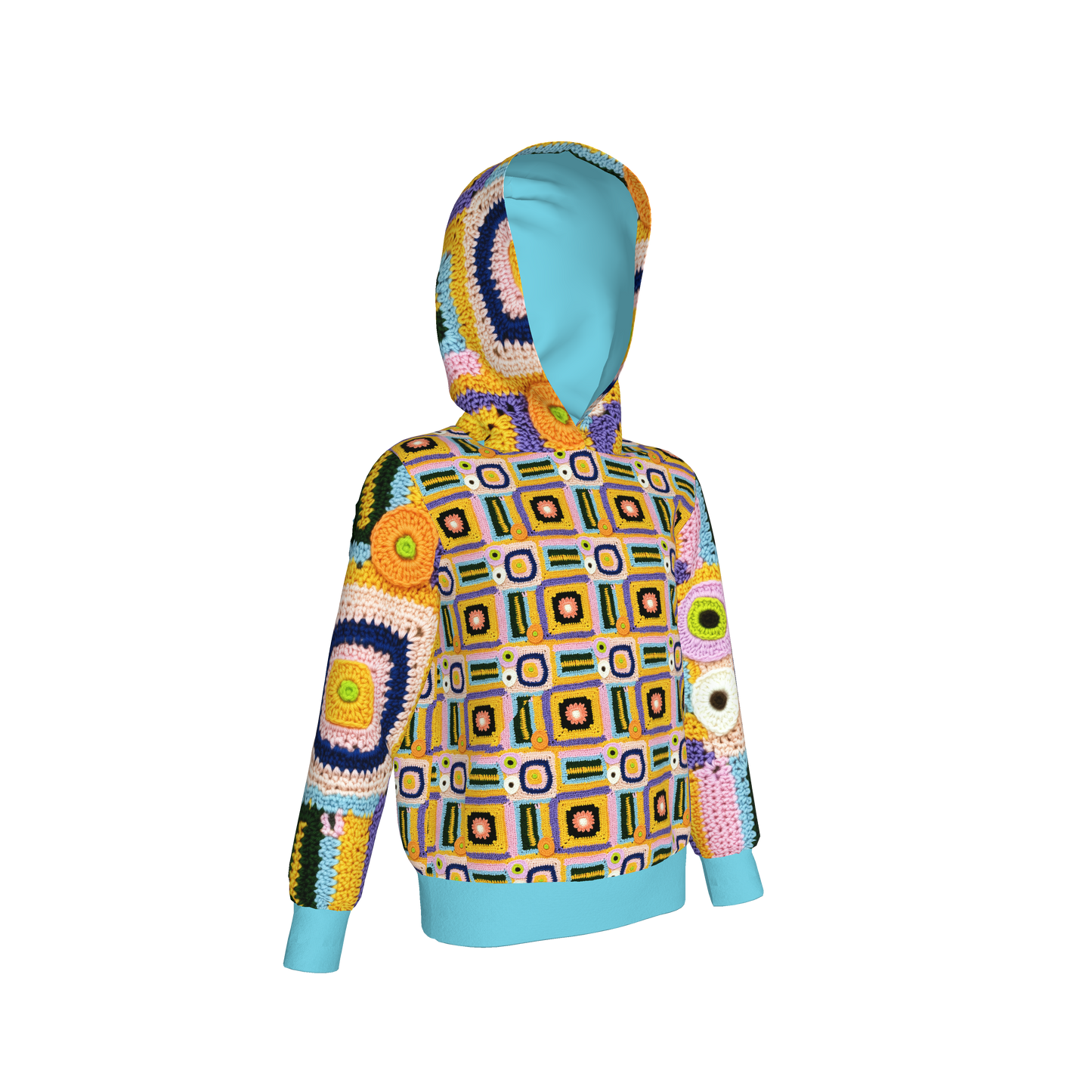Allsorts Crochet Hoodie