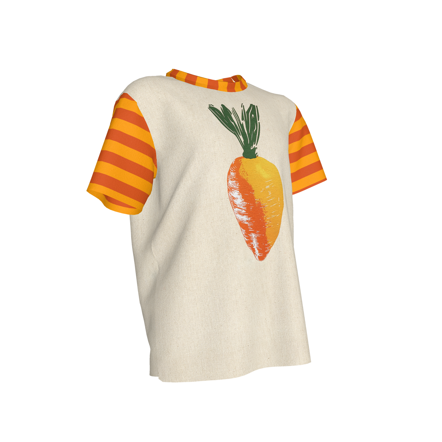 Carrot Patch Stripe Tee