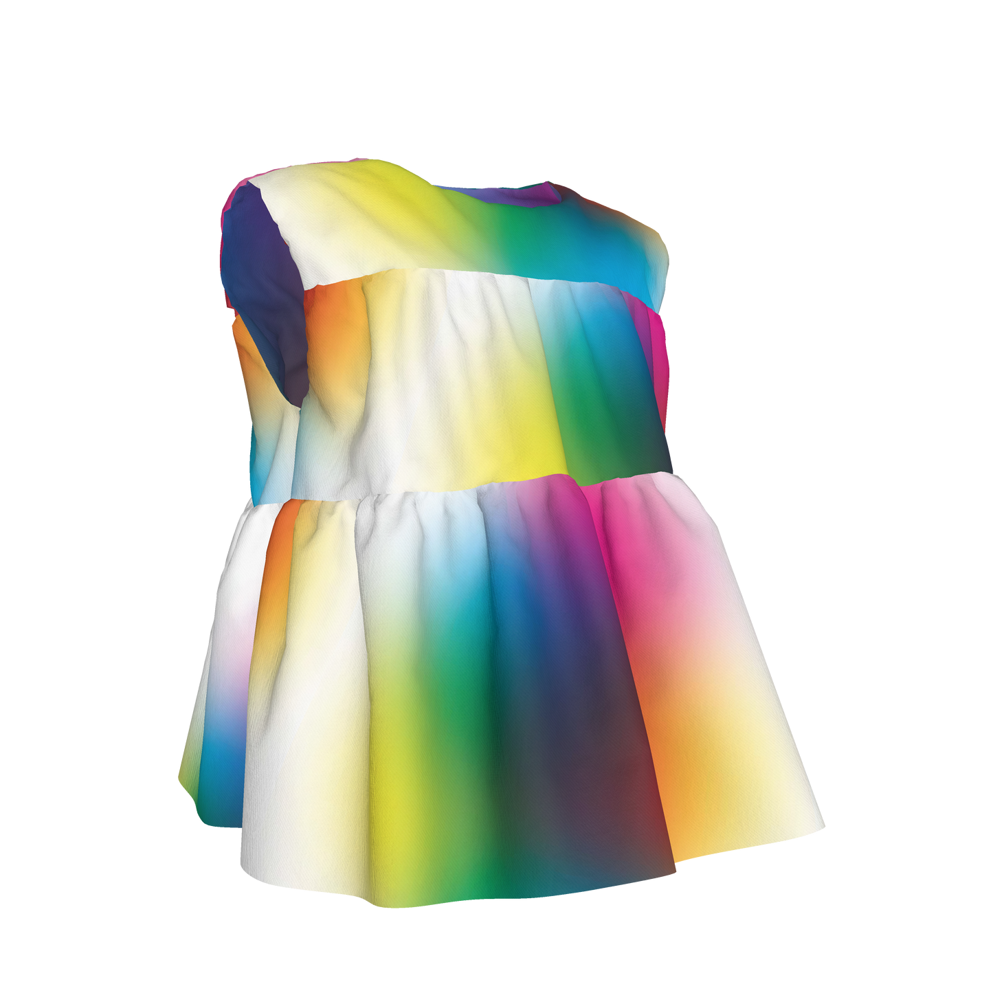 BruceGlen Color Code Kid's Tiered Top