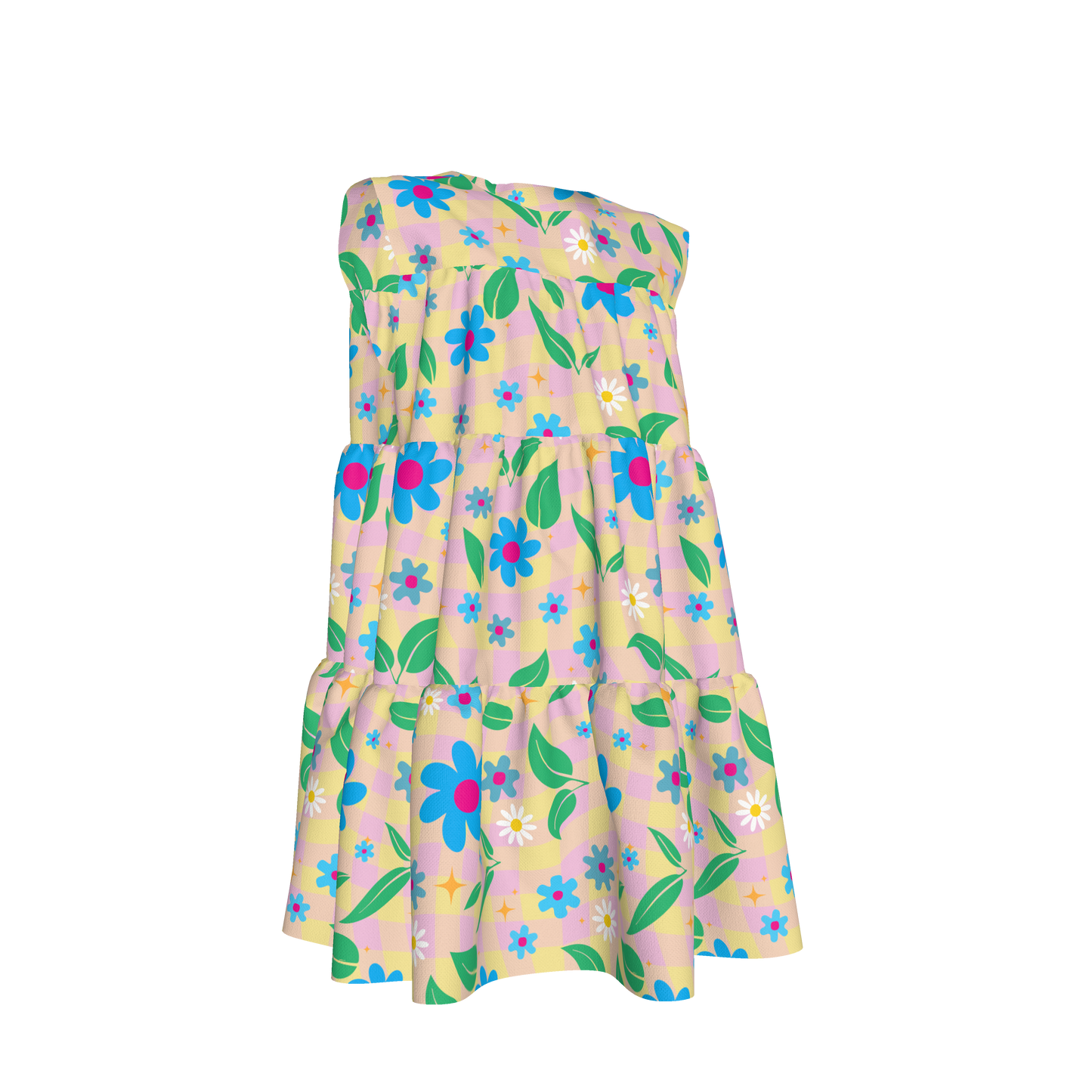 Olivia Dress in 70s Print