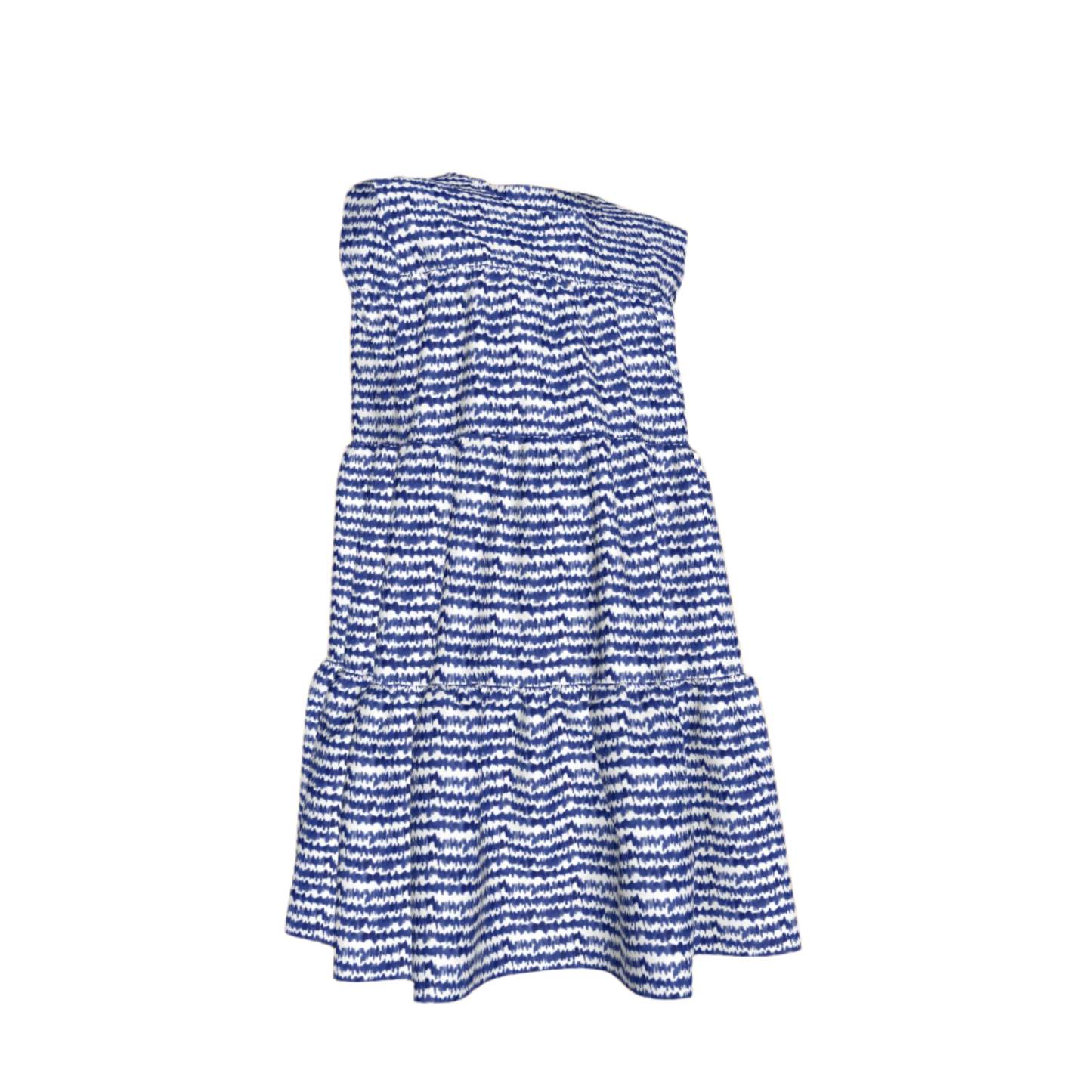 Kid's Ruffle Dress With Lining in Cobalt Sound