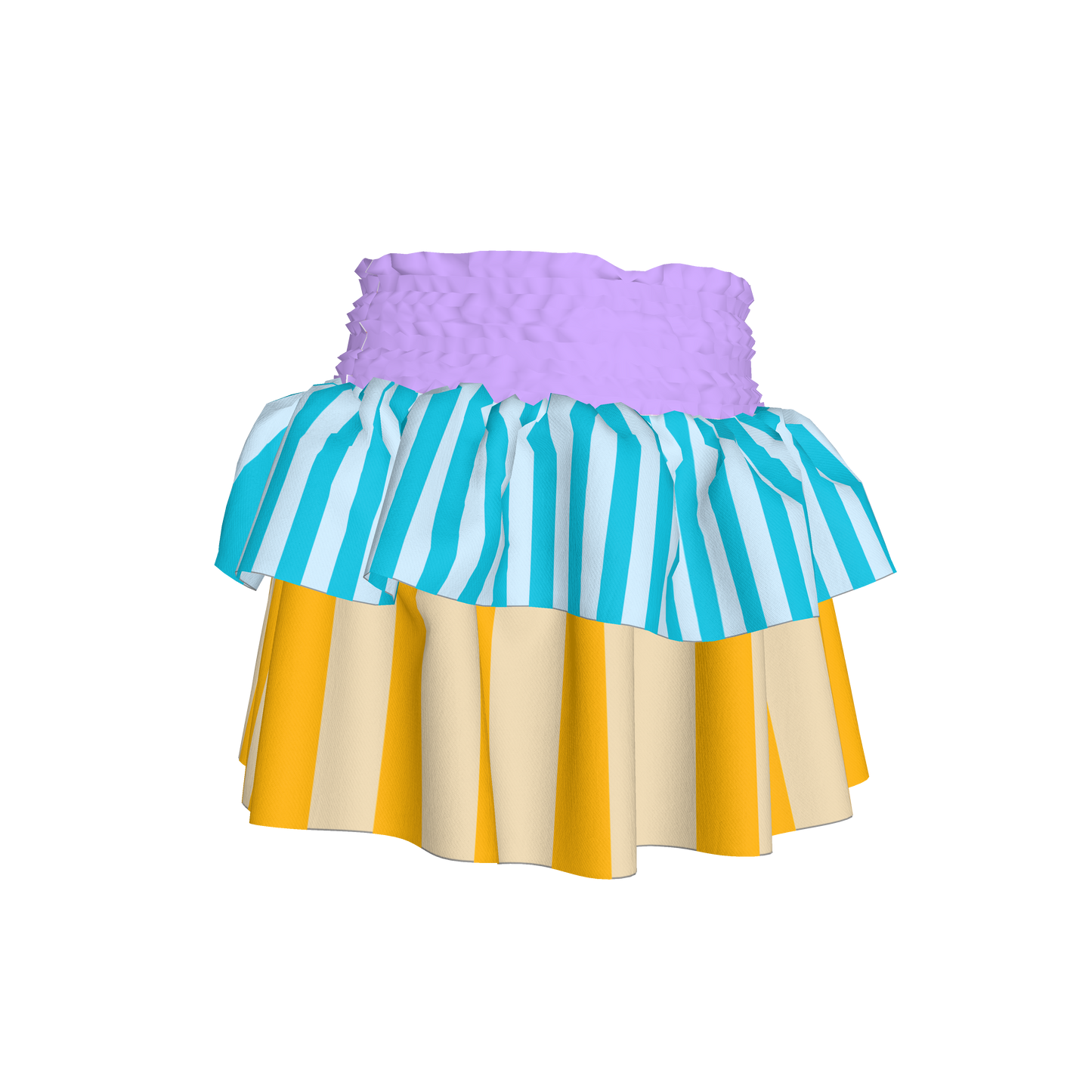 Krazy Stripe Skirt