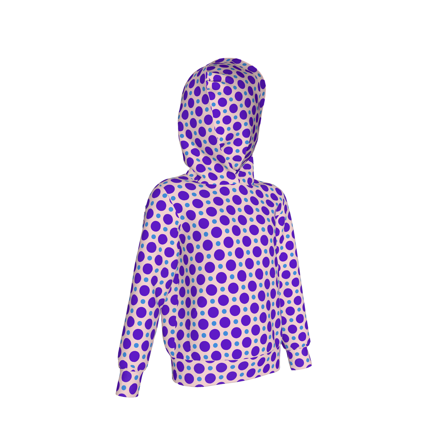 Erica Hoodie in Purple Circle