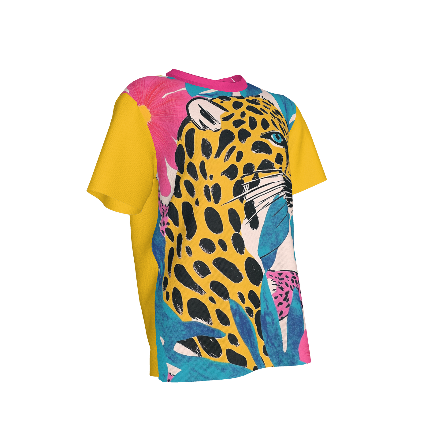 Tropical Safari Leopard Tee