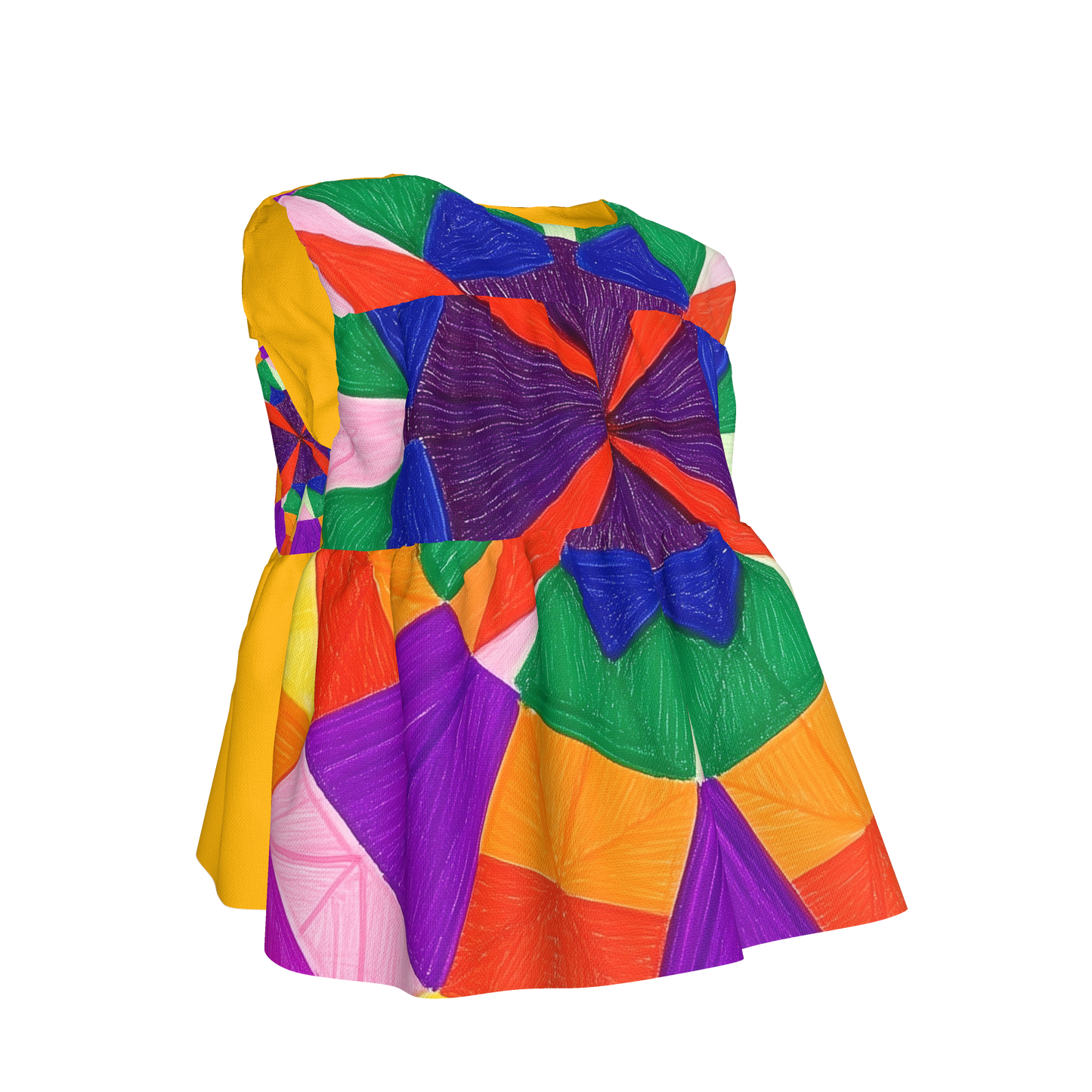 Scope Ruffle Top