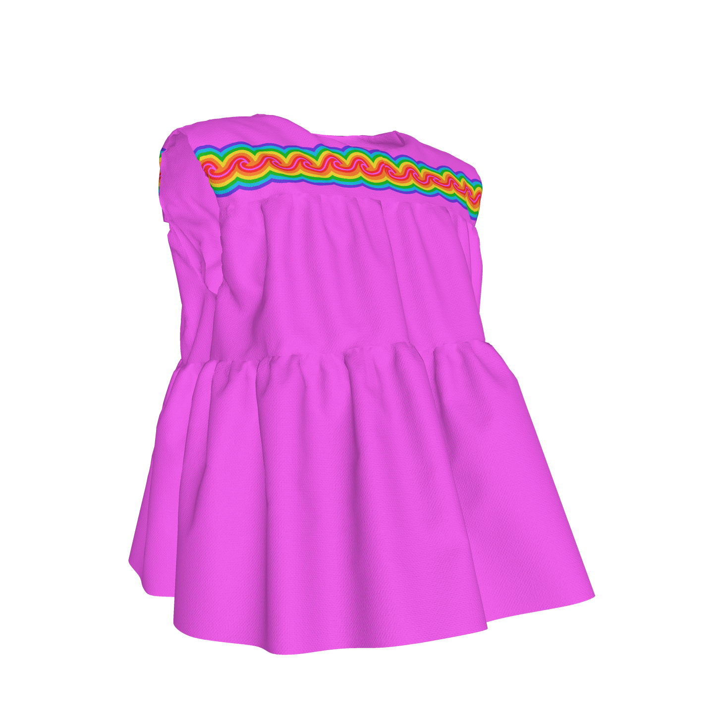 Winnie Top in Rainbow Wave