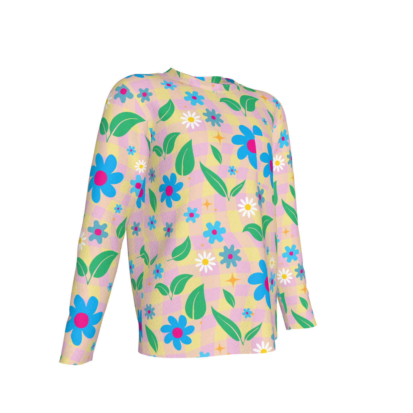 Heath Pocket Tee in 70s Print