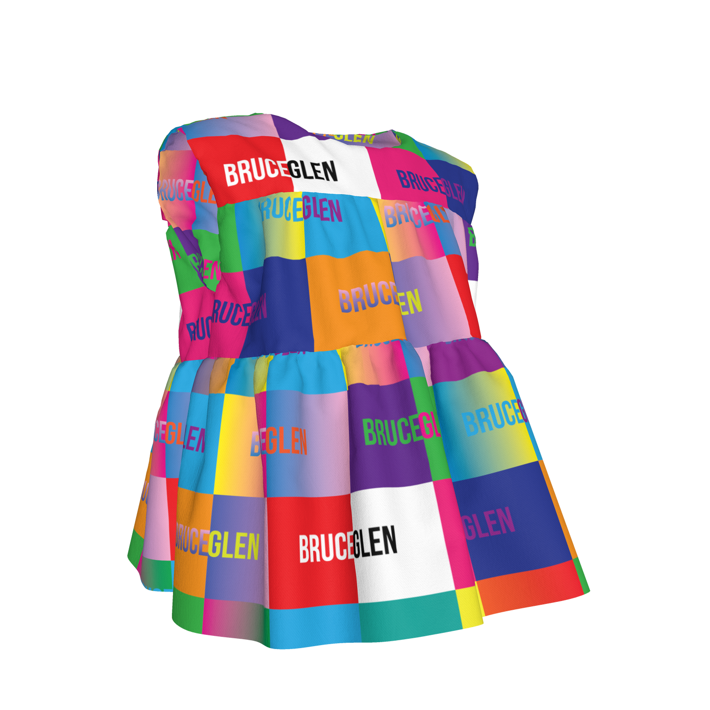 BruceGlen Logo Blocks Kid's Tiered Top