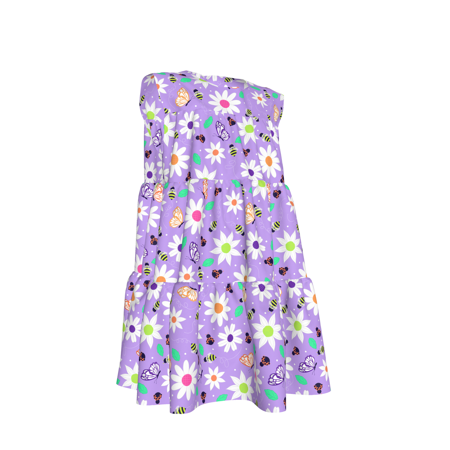Sweet Spring Ruffled Dress