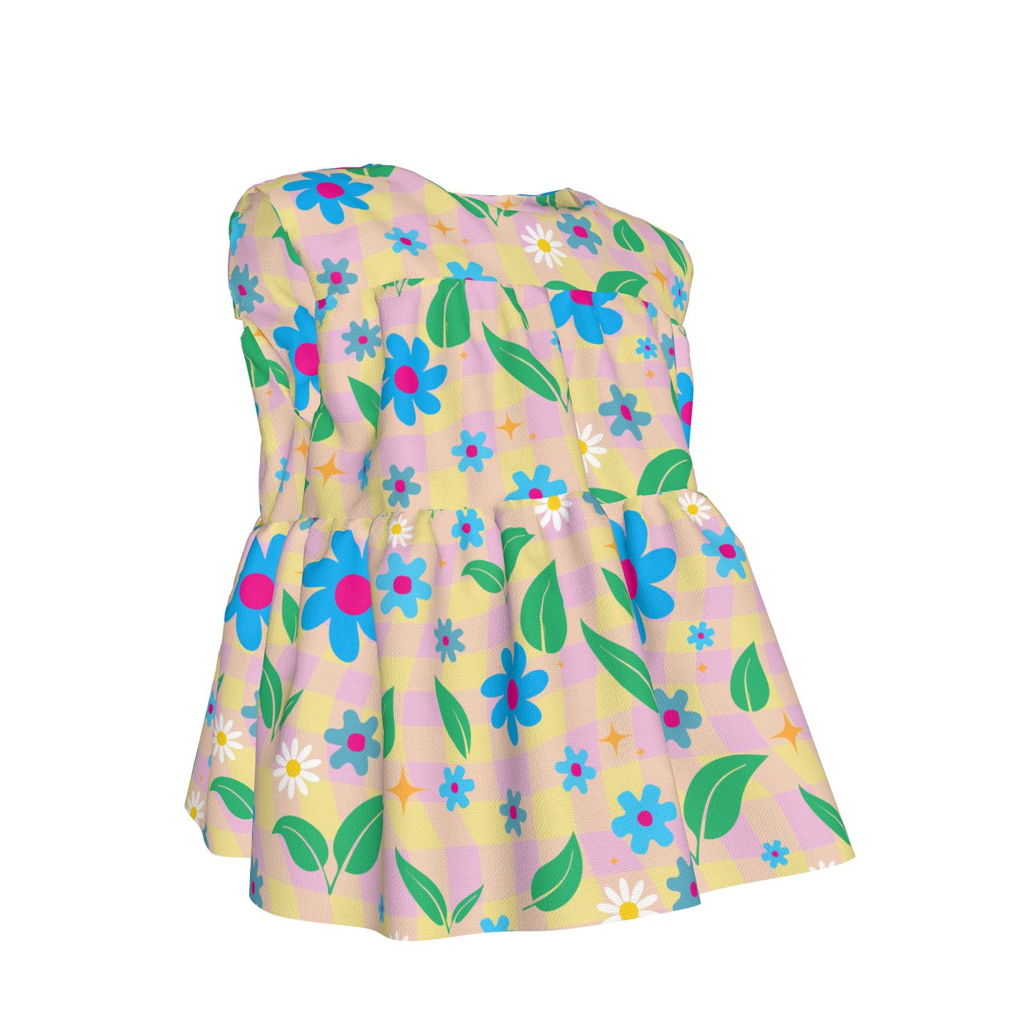 Winnie Top in 70s Print
