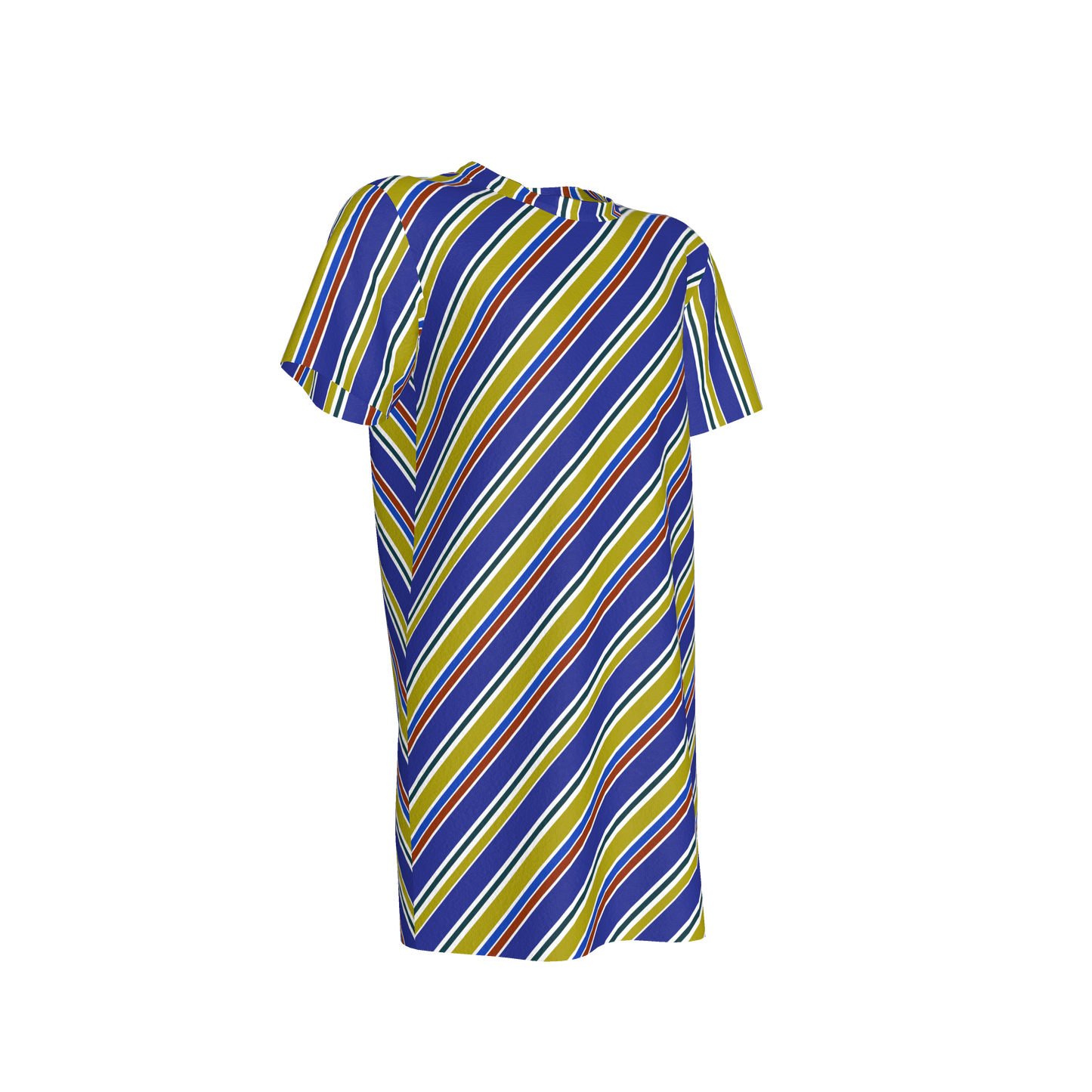 Melanie Dress in Kali Stripe