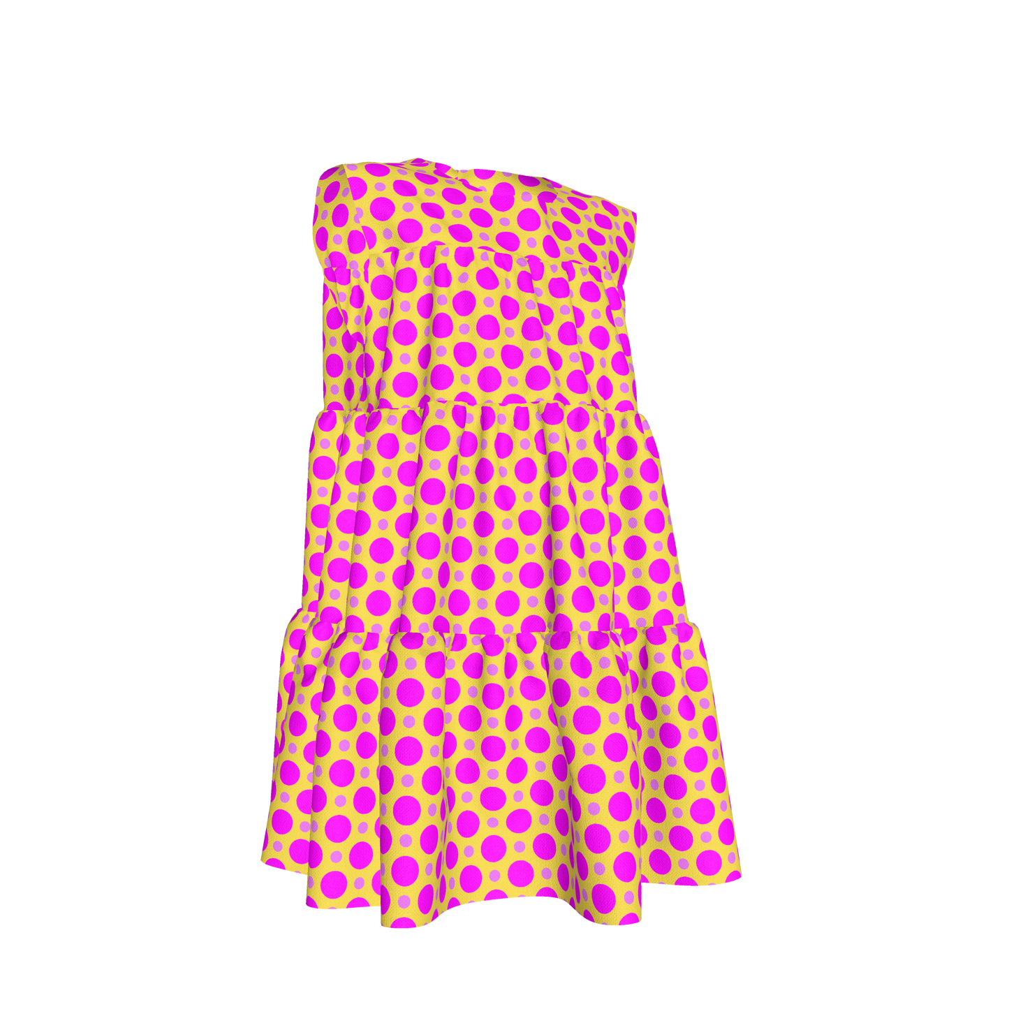 Olivia Dress in Pink Circle