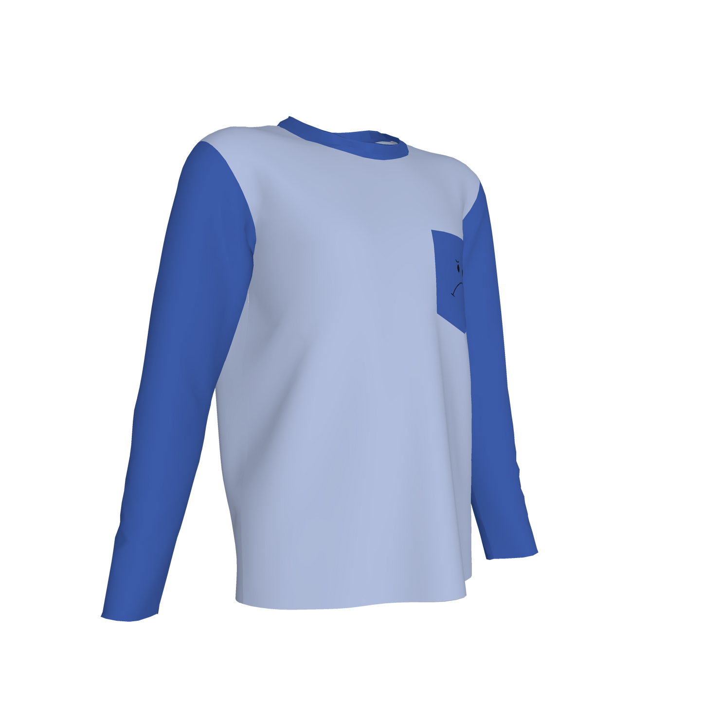 Sad Long Sleeve Pocket T-Shirt