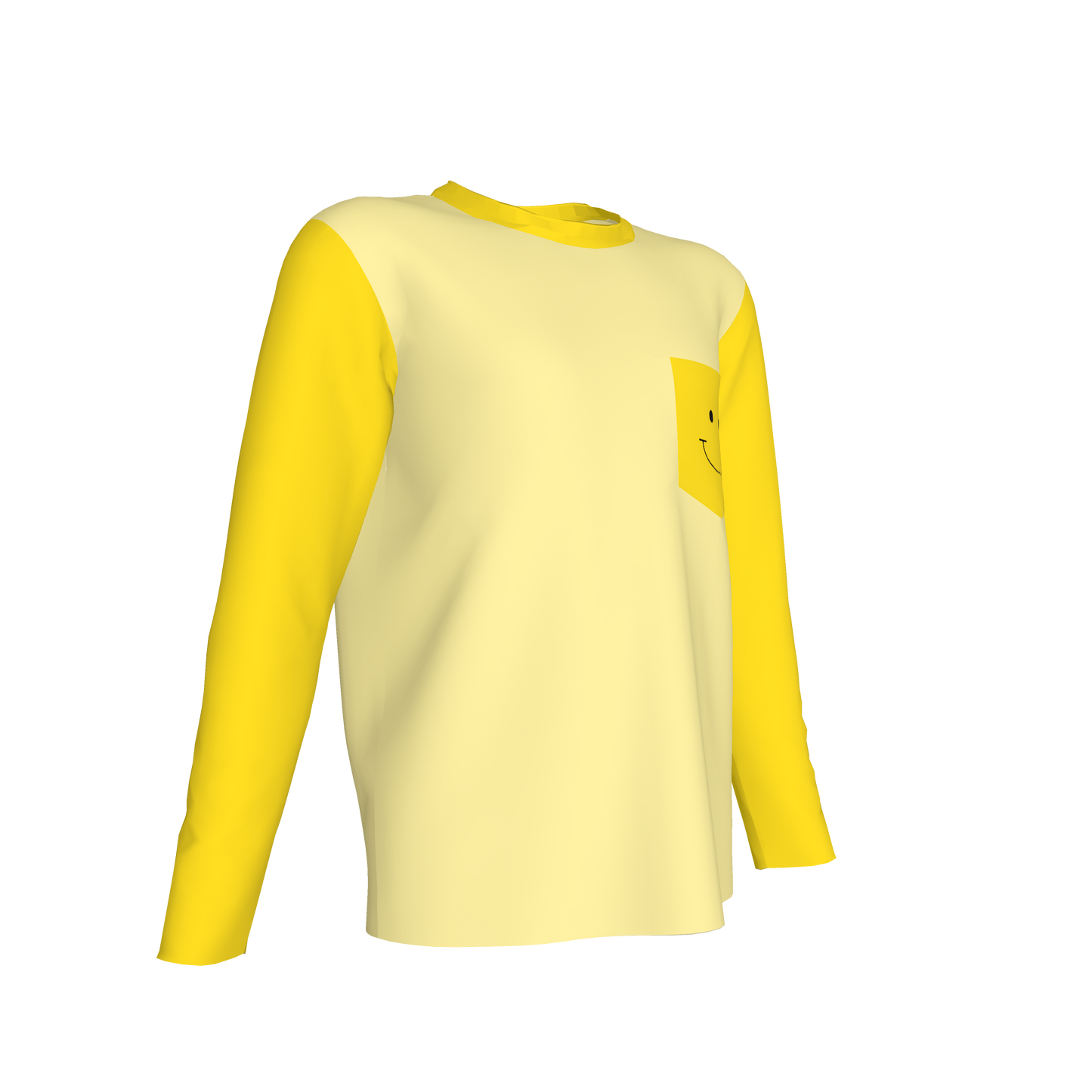 Happy Long Sleeve Pocket T-Shirt