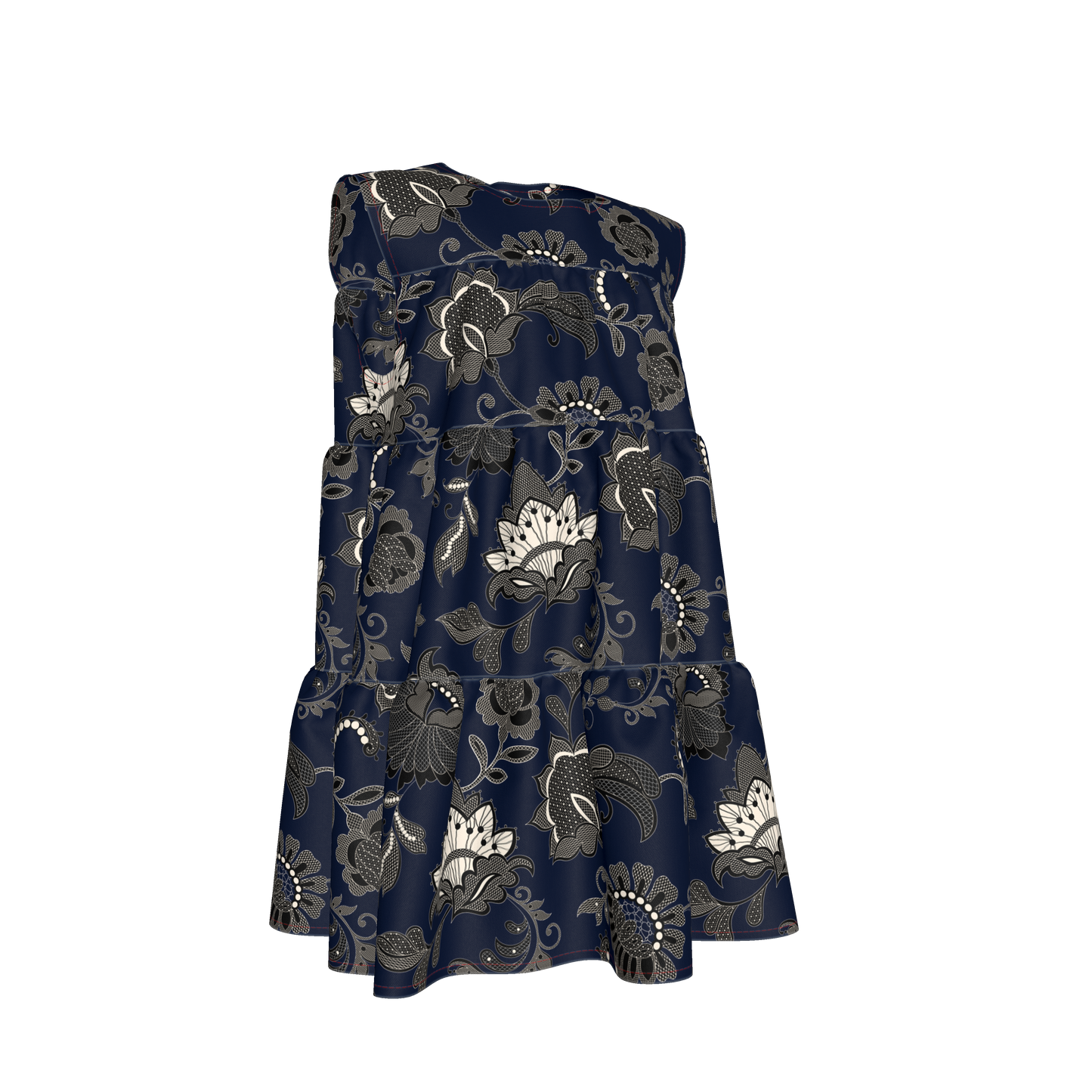 Kid's Ruffle Dress in Legacy Lace