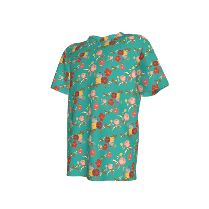 Pocket T-Shirts in Belle Flowers | Set of 2
