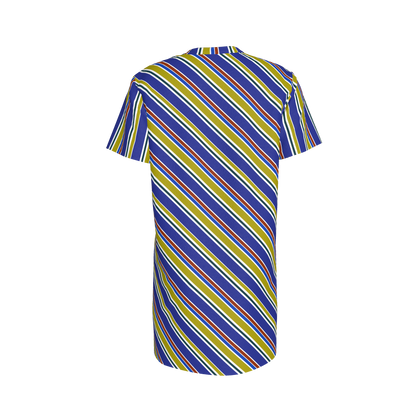 Melanie Dress in Kali Stripe